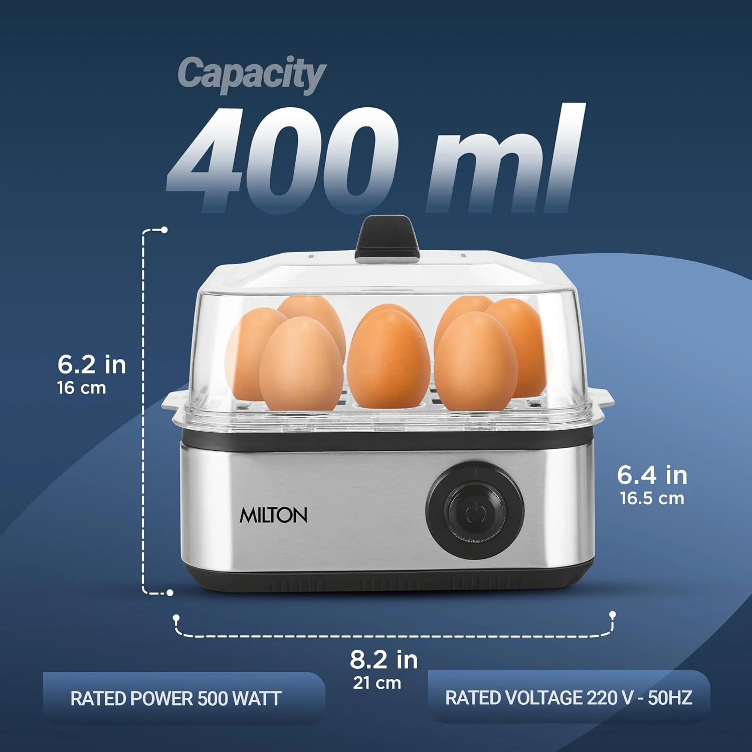 2-In-1 Egg Boiler & Poacher (Milton) - Image 3