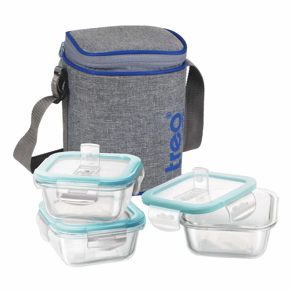 All Fresh Borosilicate Glass Tiffin (Treo by Milton) - Image 15
