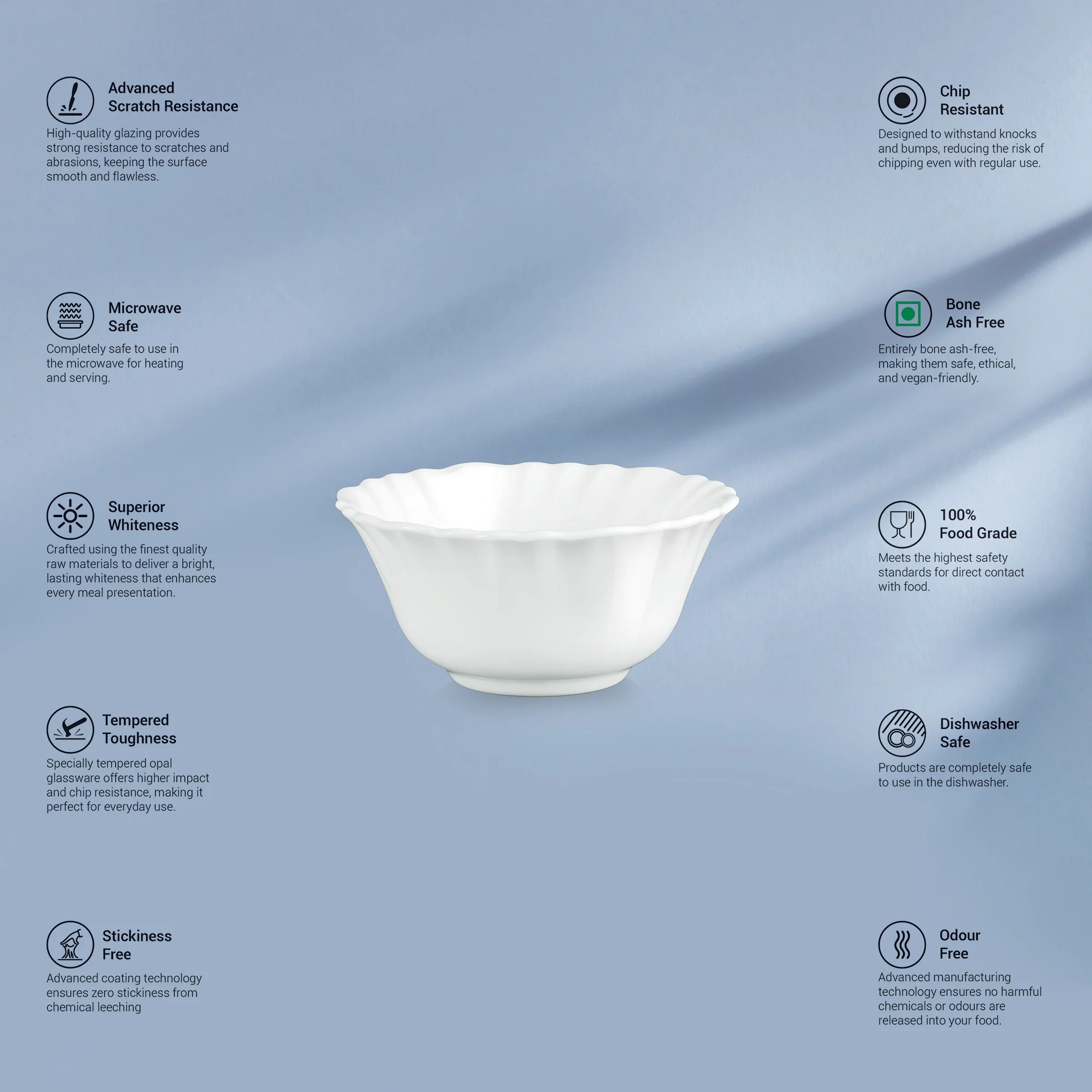 Aurelia Collection 6 Pcs Bowl Set - LUNIS (Treo By Milton) - Image 2