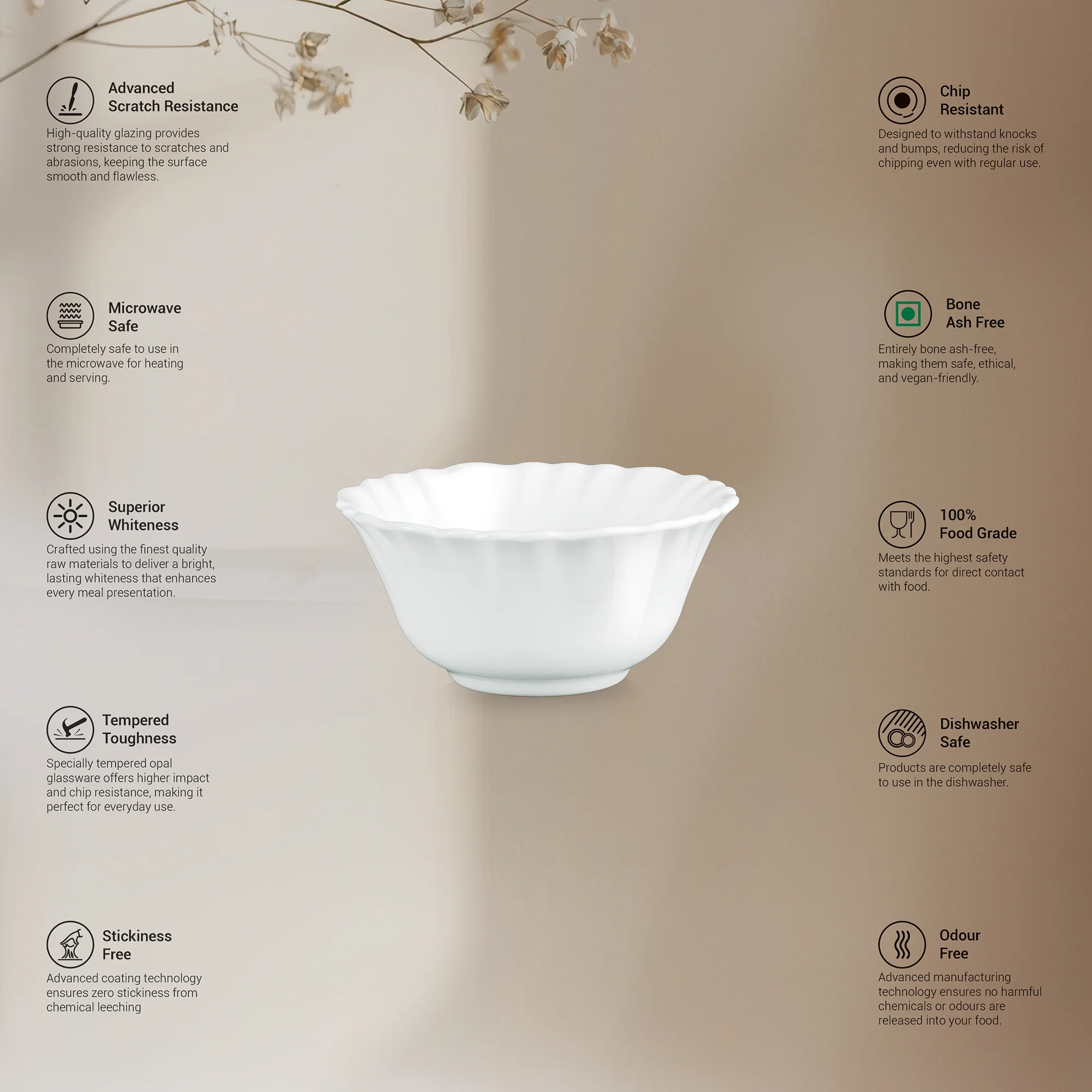 Aurelia Collection 6 Pcs Bowl Set - SELENE (Treo By Milton) - Image 2