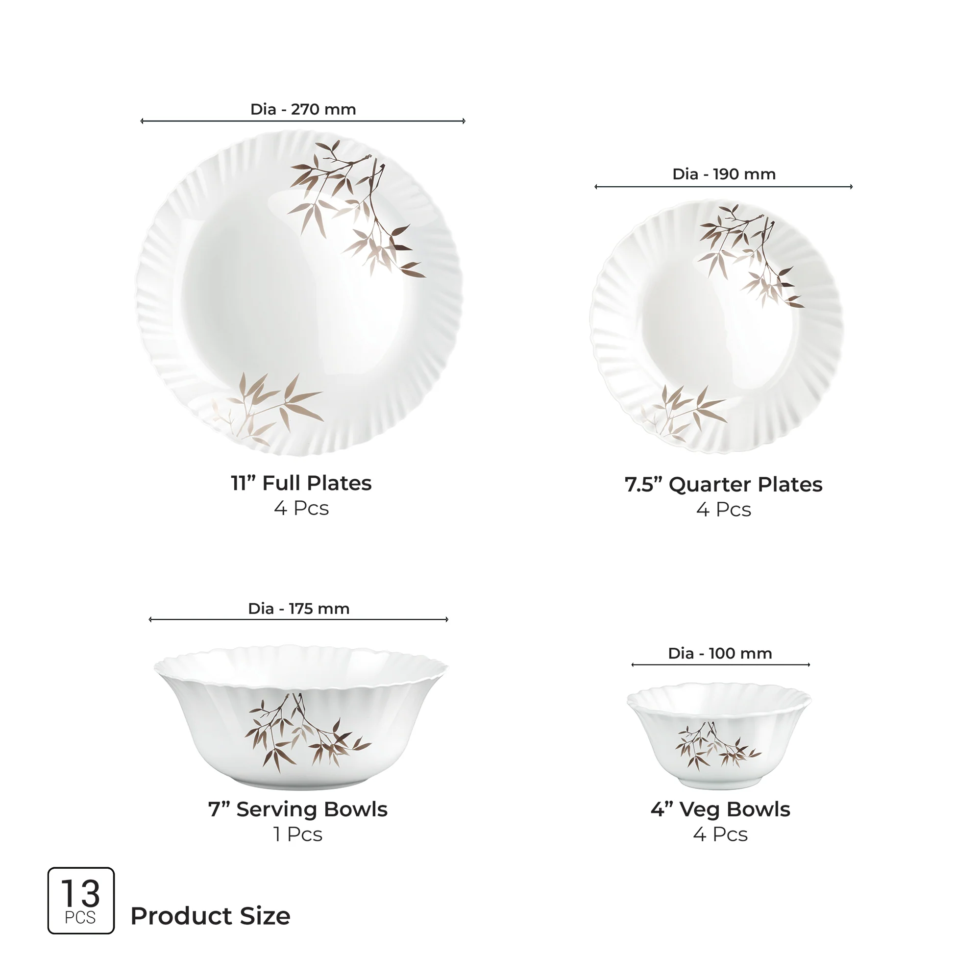 Aurelia Collection Dinner Set - ARASHI - Image 5