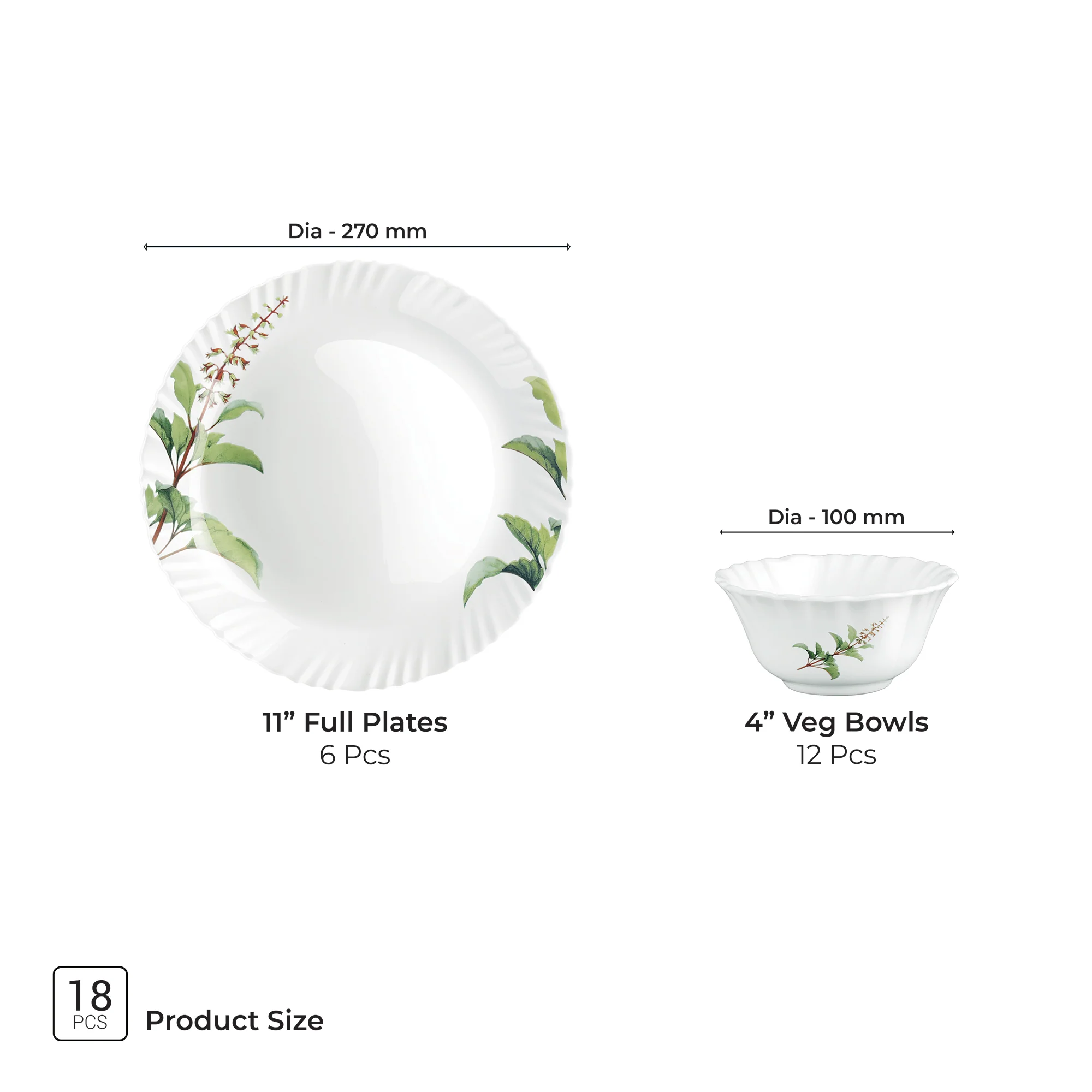 Aurelia Collection Dinner Set - SAVIRA - Image 5