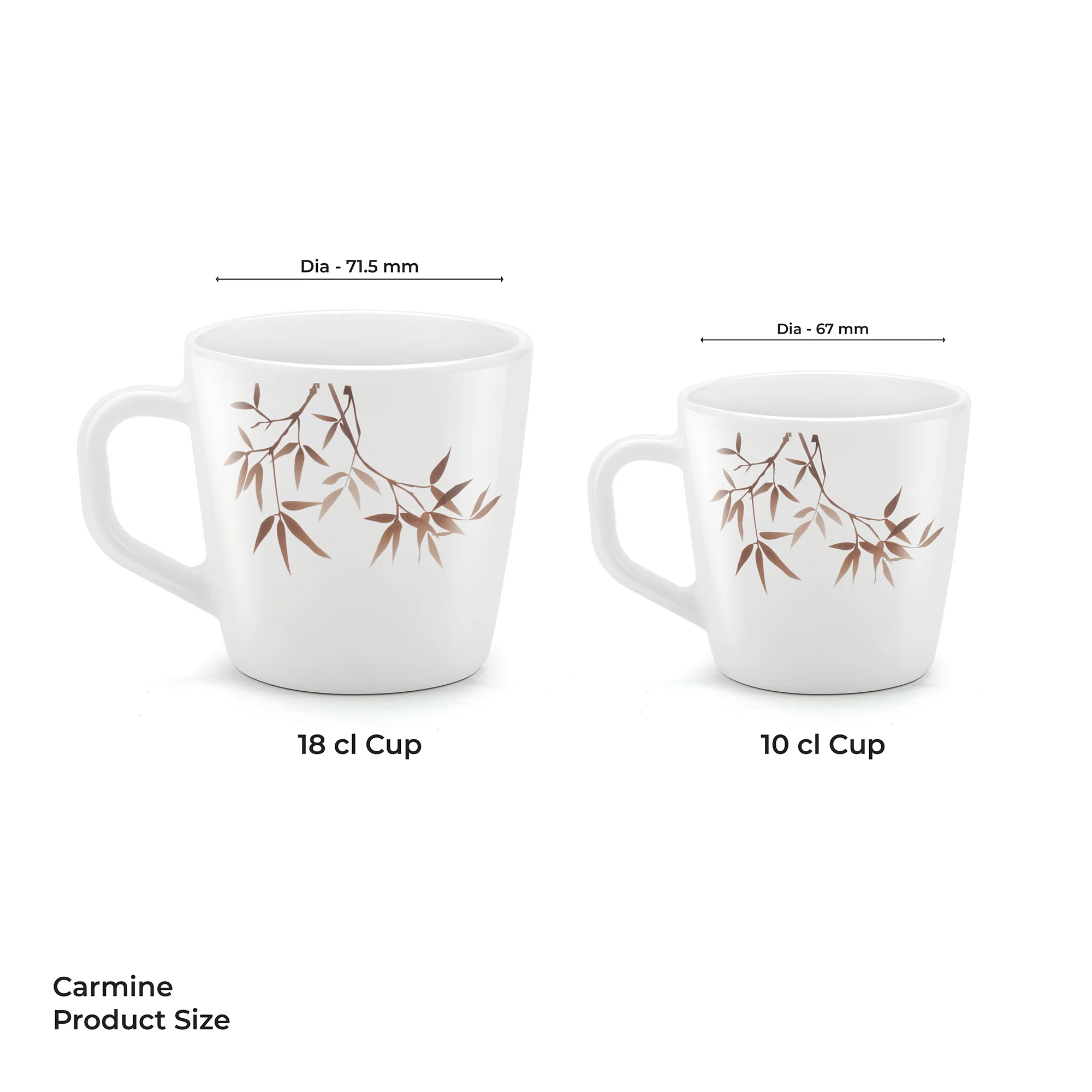 Carmine Cup Set - ARASHI (Treo by Milton) - Image 3