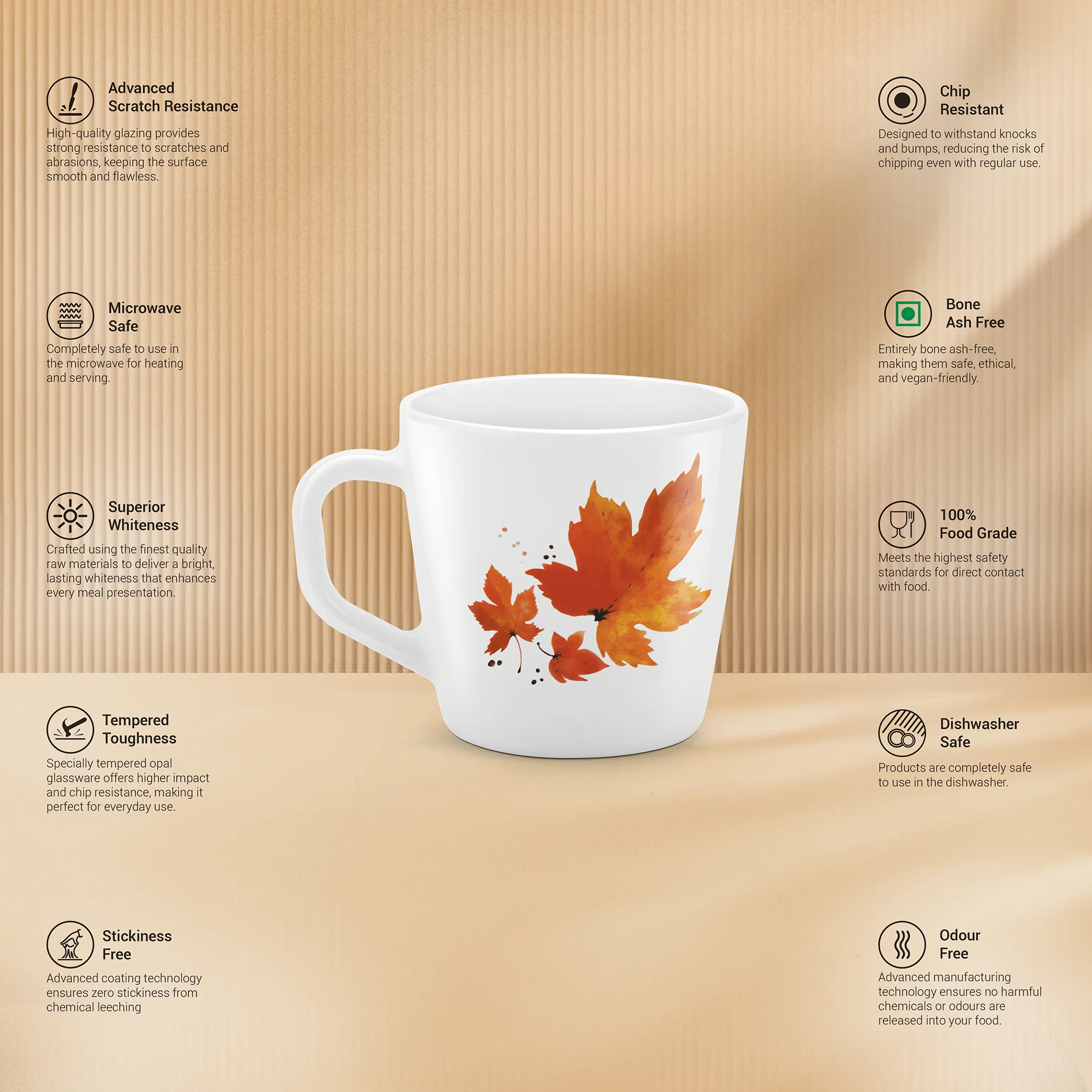 Carmine Cup Set - MAPELLE (Treo by Milton) - Image 2
