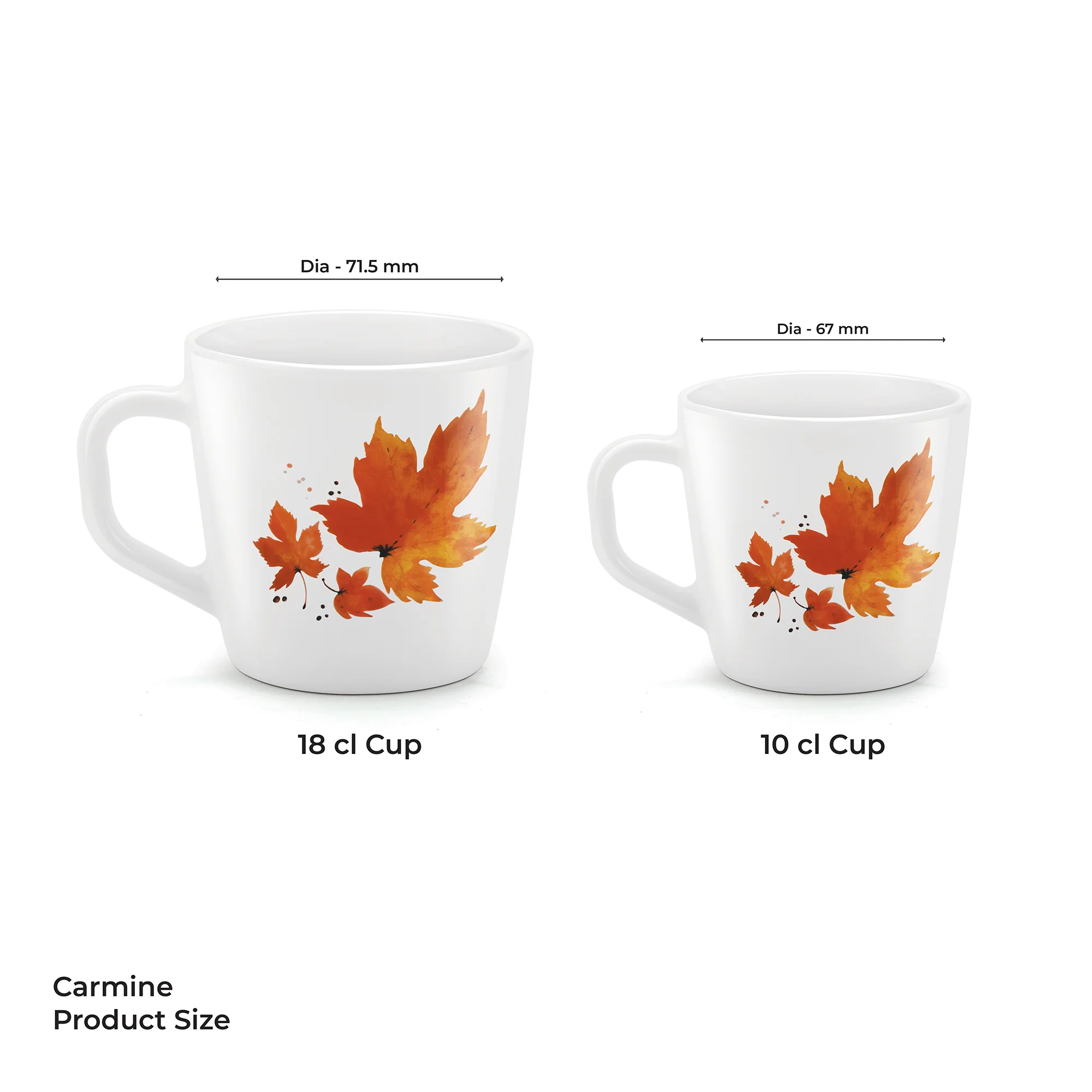 Carmine Cup Set - MAPELLE (Treo by Milton) - Image 3