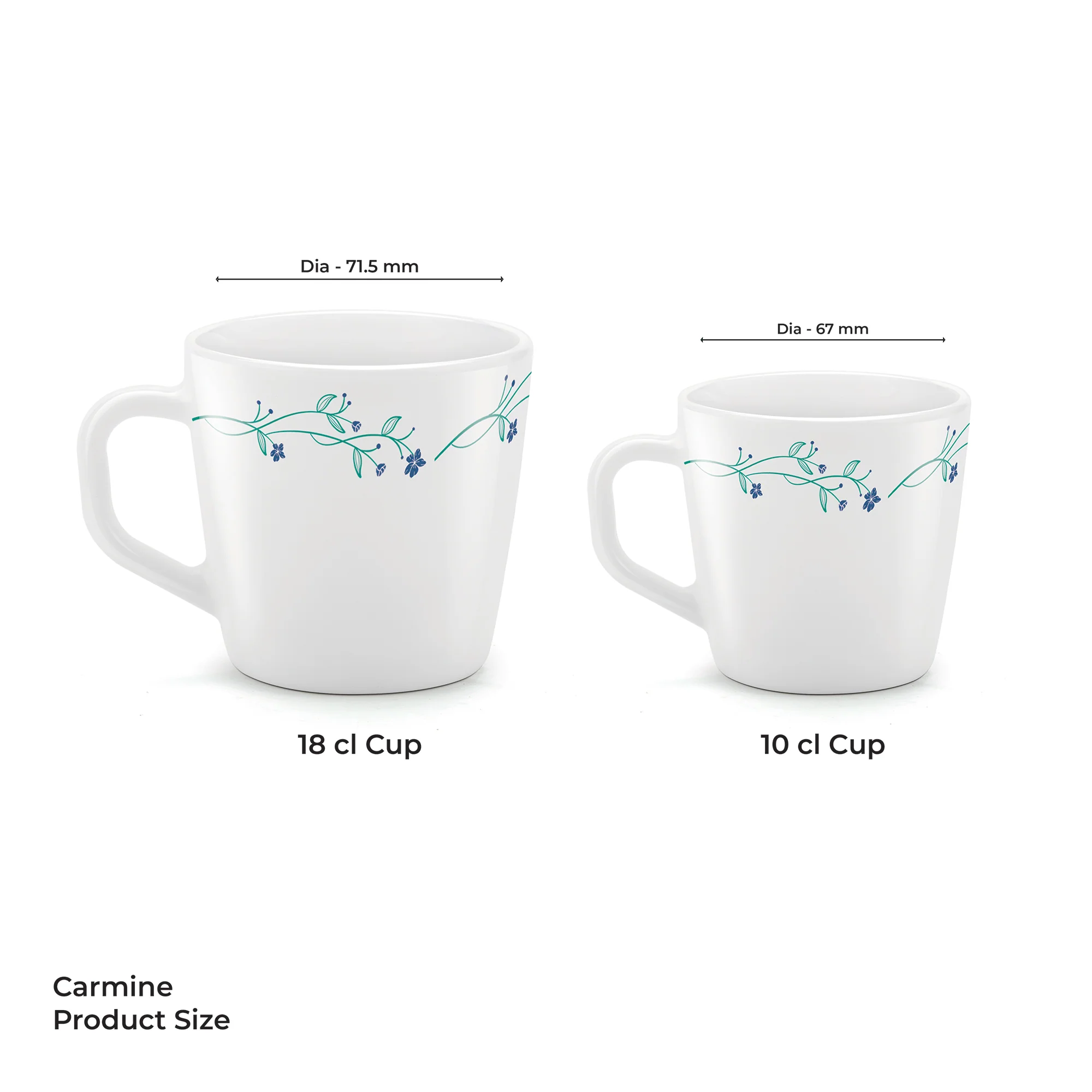 Carmine Cup Set - MUREL (Treo by Milton) - Image 3