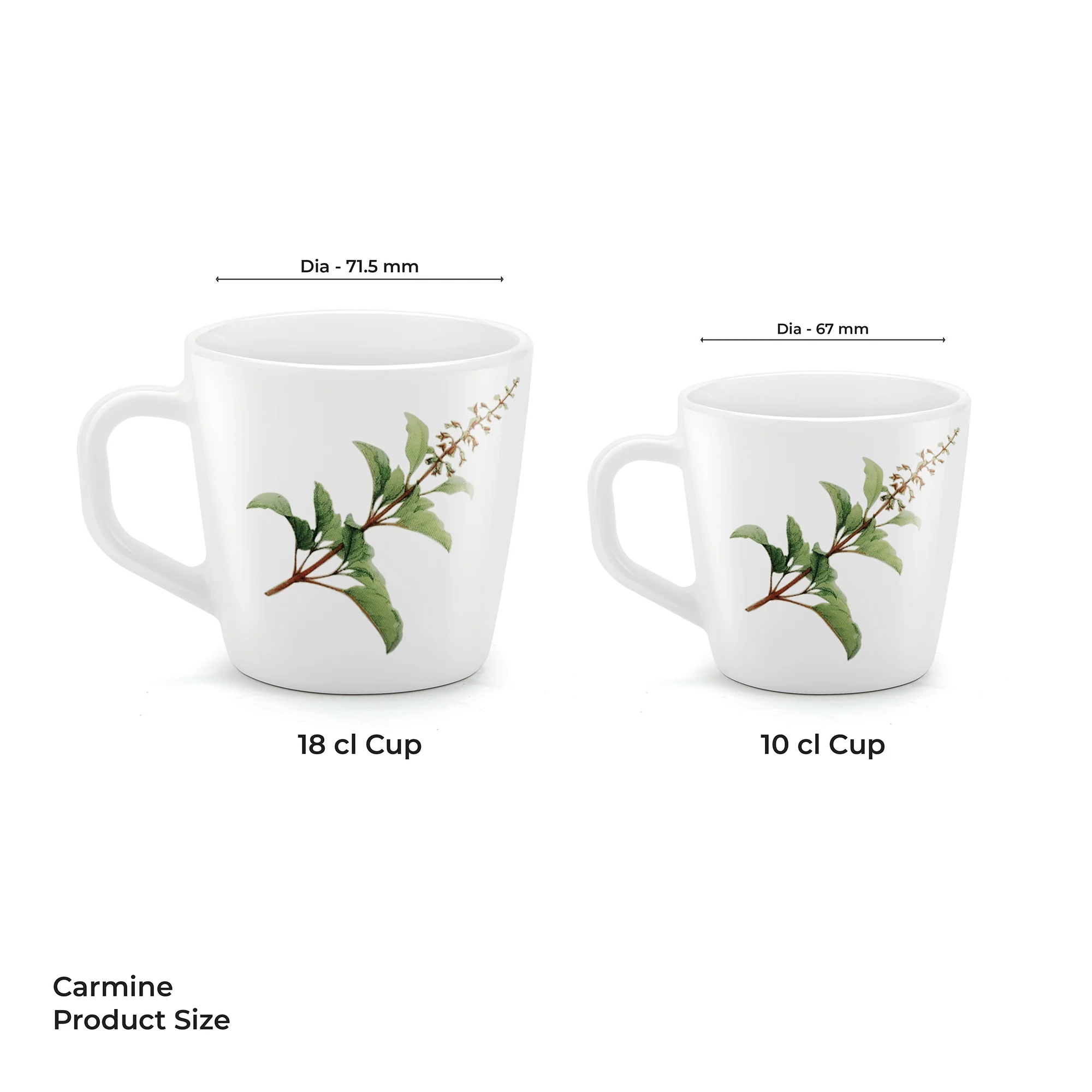 Carmine Cup Set - SAVIRA (Treo by Milton) - Image 3