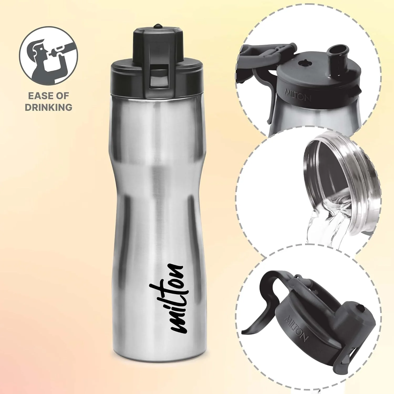 Champ Stainless Steel Sporty Bottle (Milton) - Image 6