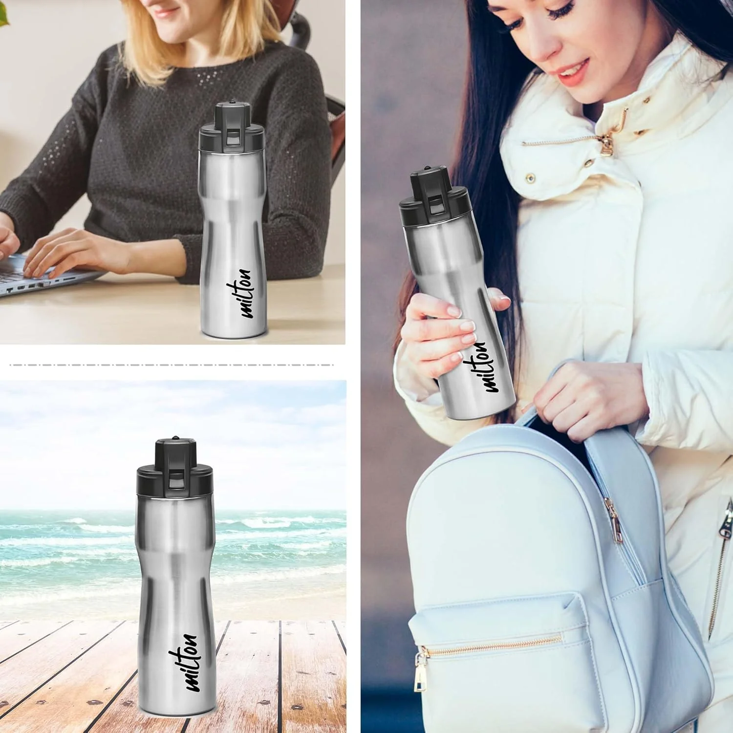 Champ Stainless Steel Sporty Bottle (Milton) - Image 7
