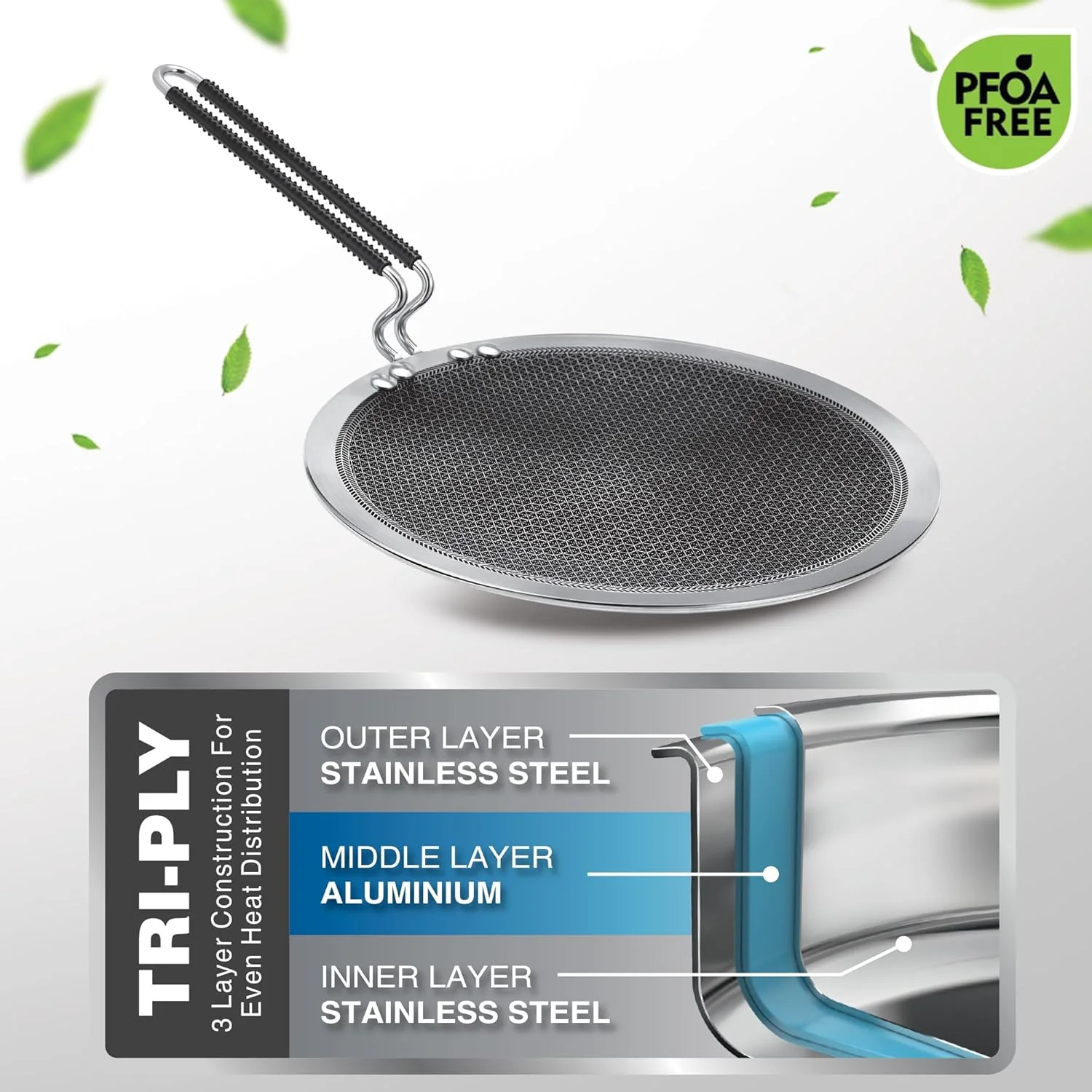 Concave Tawa Honeycomb - (Pro Cook By Milton) - Image 4