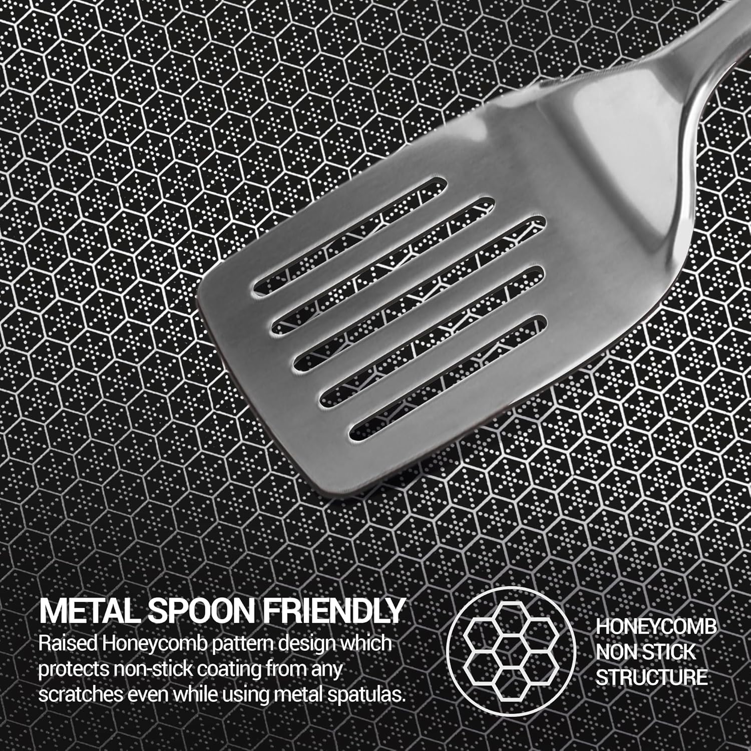 Concave Tawa Honeycomb - (Pro Cook By Milton) - Image 7