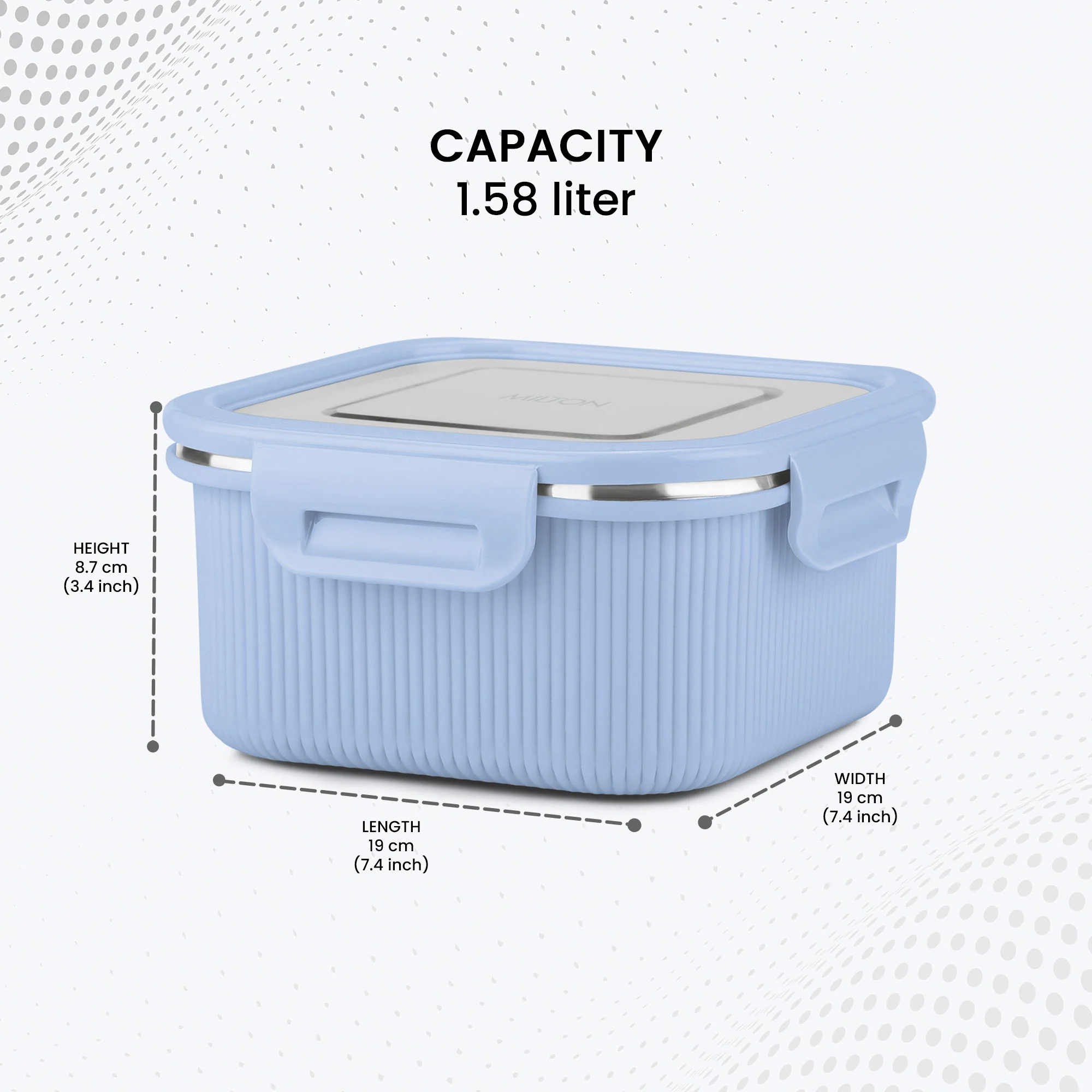 Cool Touch - Square Container (Milton) - Image 4