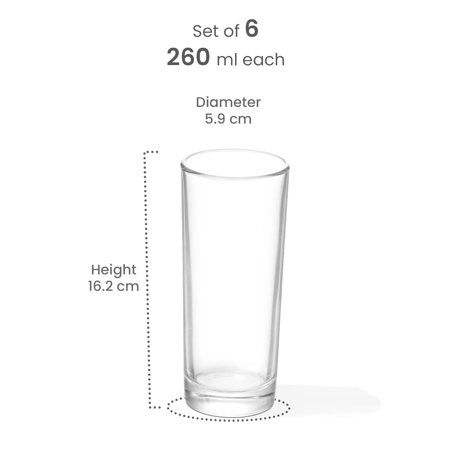 Embassy Cool Glass Tumbler (Treo by Milton) - Image 9