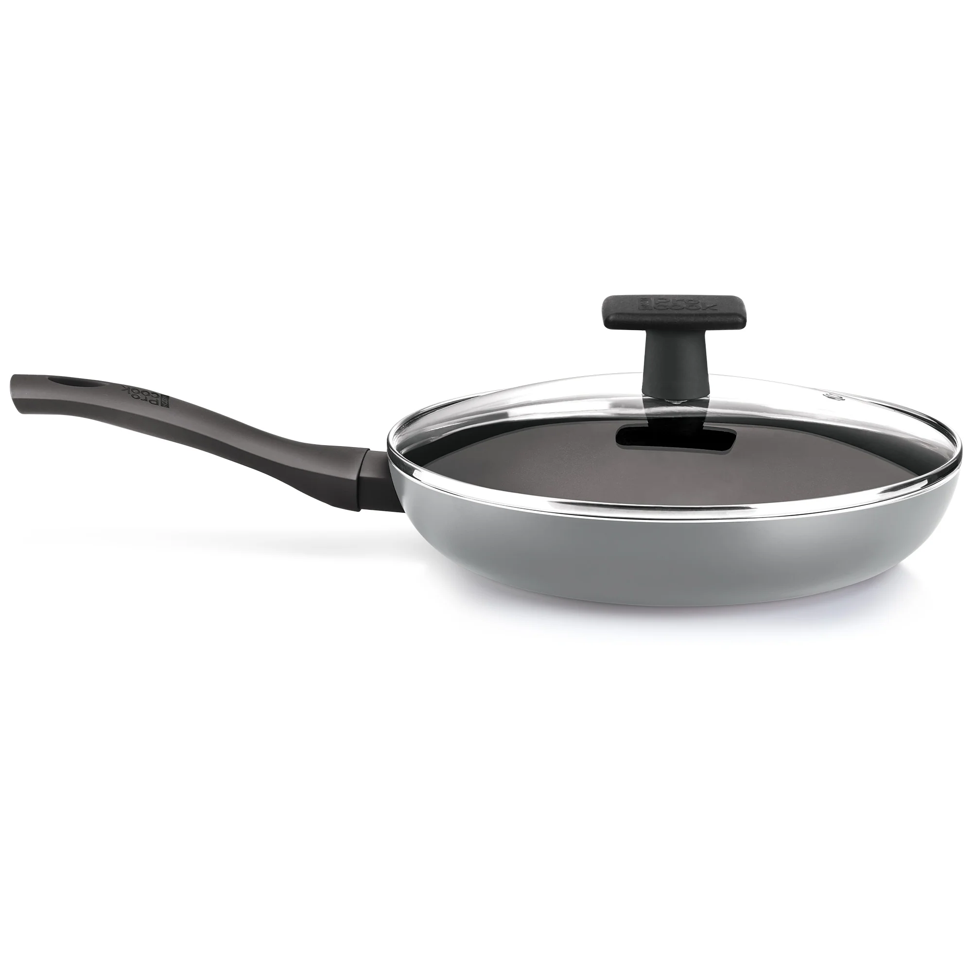 Fry Pan With Lid-Blackpearl-Induction (Milton Procook) - Image 2