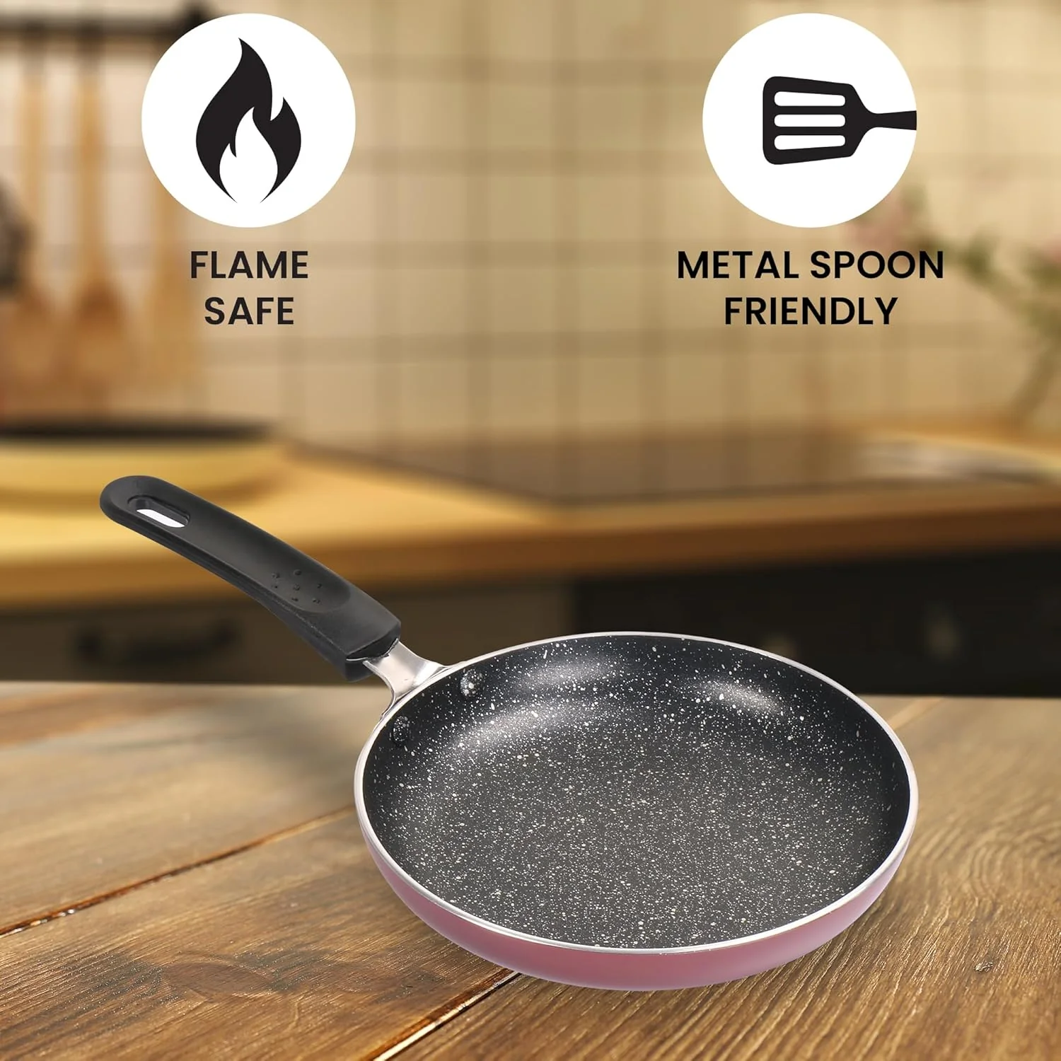 Granito Non induction Fry Pan (Procook by Milton) - Image 2