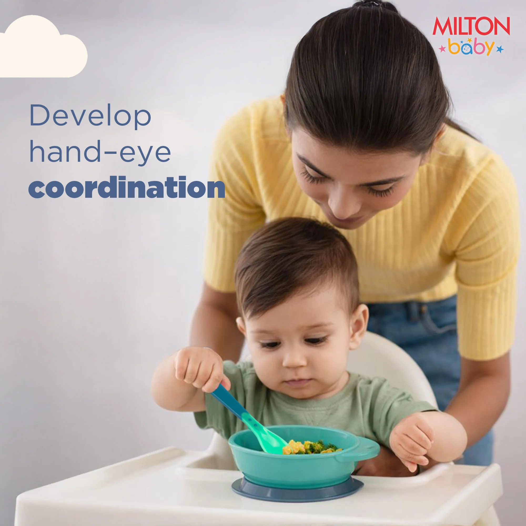 Heat Sensitive Spoon For Baby - Set of 3 (Milton) - Image 3