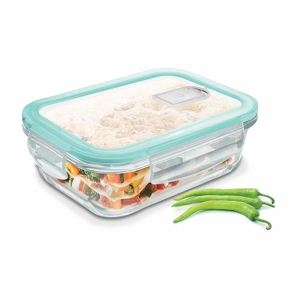 Hi Borosilicate Clip Fresh Rectangular Container (Treo by Milton) - Image 7
