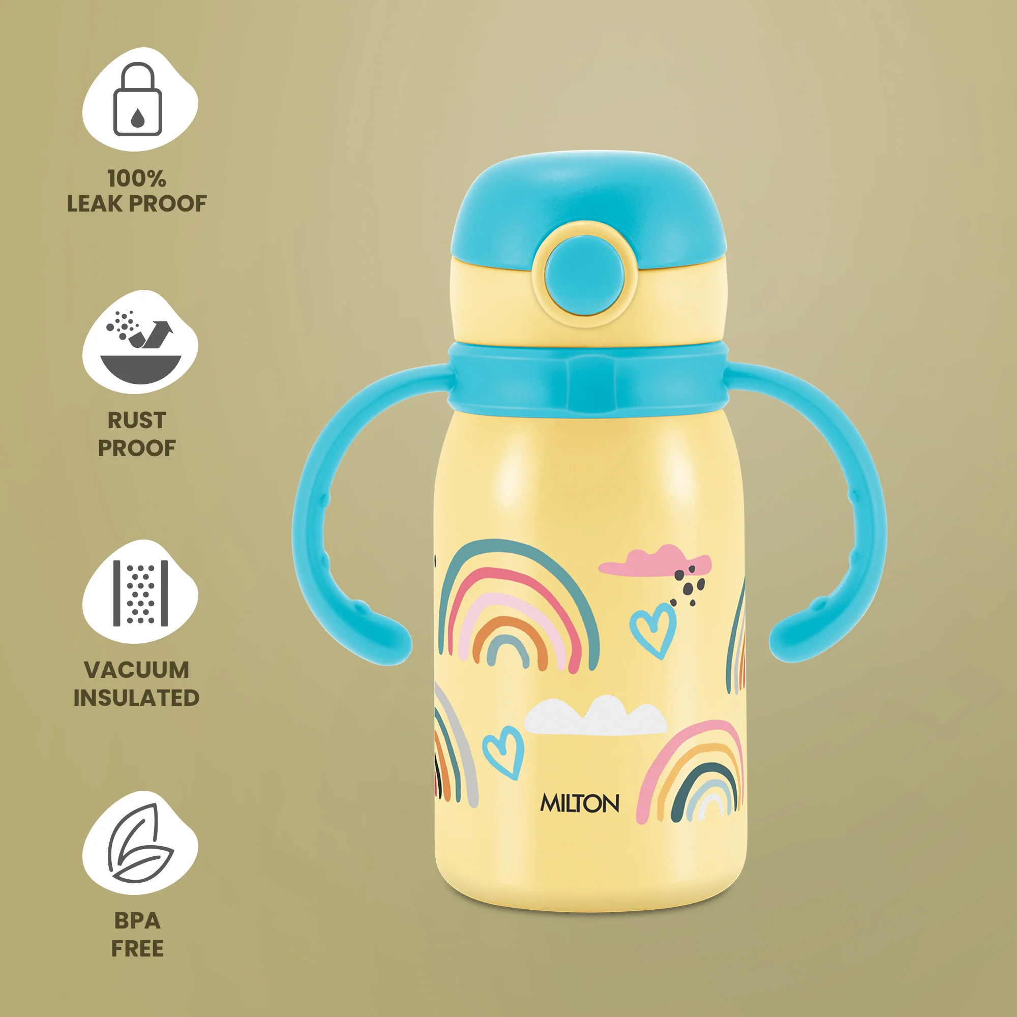Kiddo Thermosteel Kids Water Bottle (Milton) - Image 2