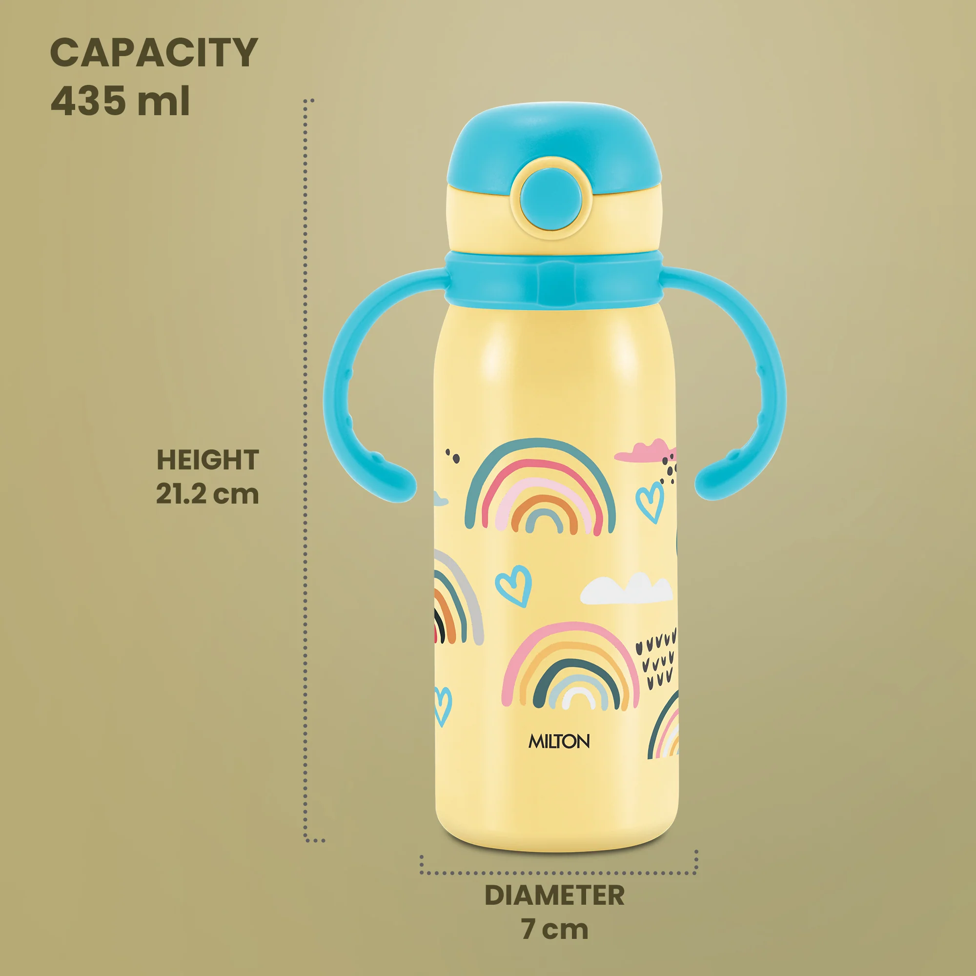 Kiddo Thermosteel Kids Water Bottle (Milton) - Image 6