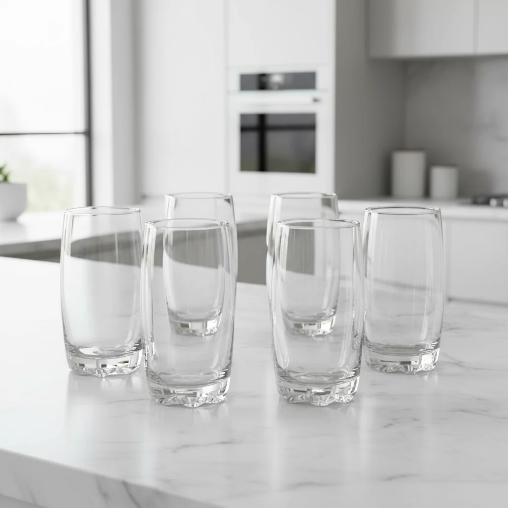 Lyon Glass Set of 6, 300 ml (Treo by Milton)