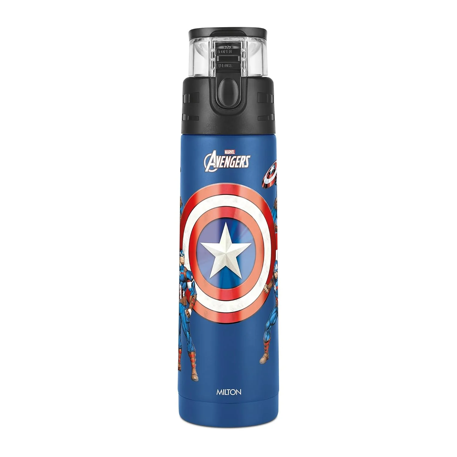 Marvel Mighty Captain America Thermosteel Bottle (Milton) - Image 13