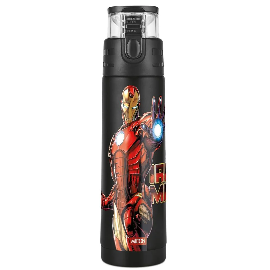 Marvel Mighty Iron Man Thermosteel Bottle (Milton) - Image 13