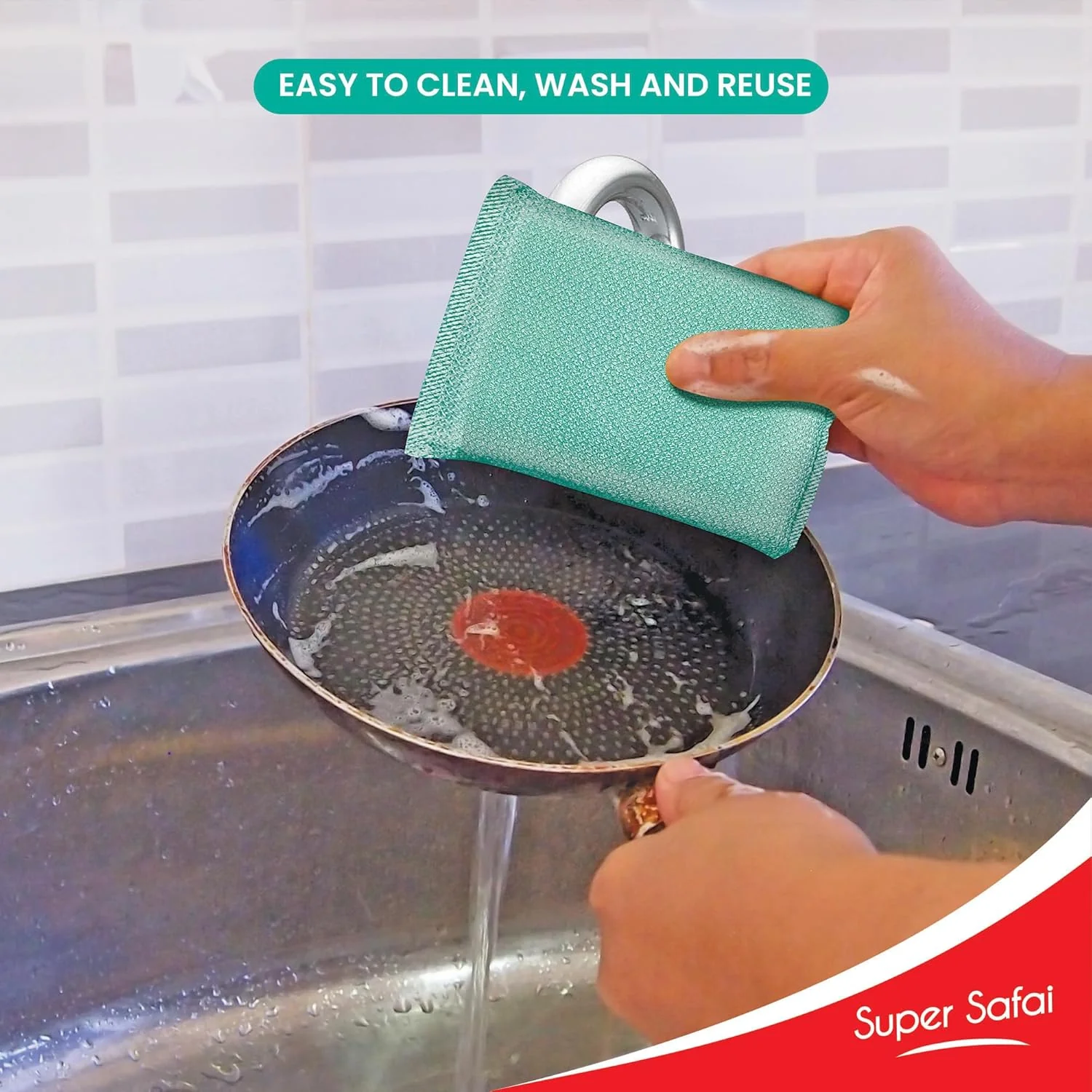 Non Stick Utensil Scrubber (Spotzero by Milton) - Image 5