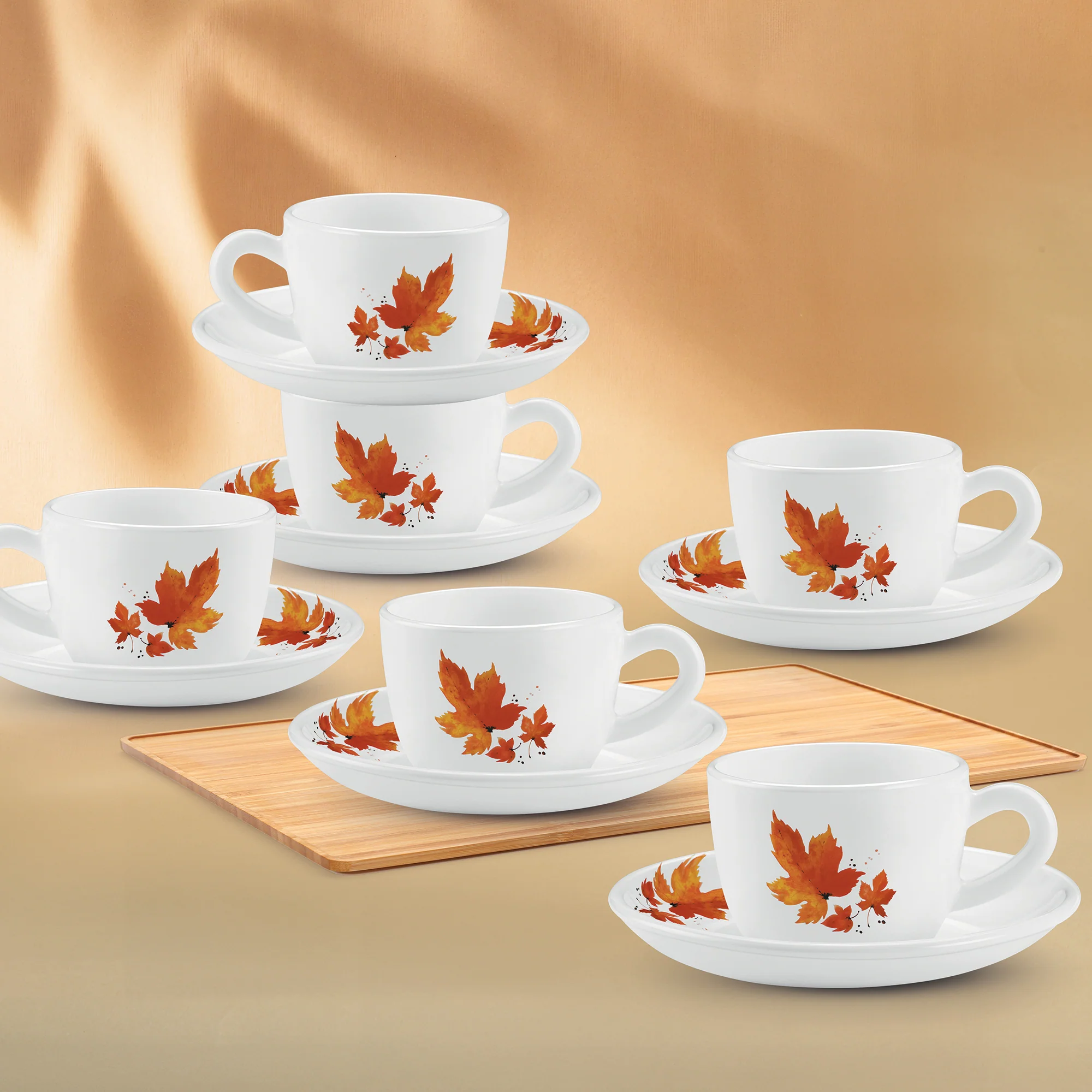 Ophelia 13 CL Cup Saucer Set - MAPELLE (Treo by Milton)