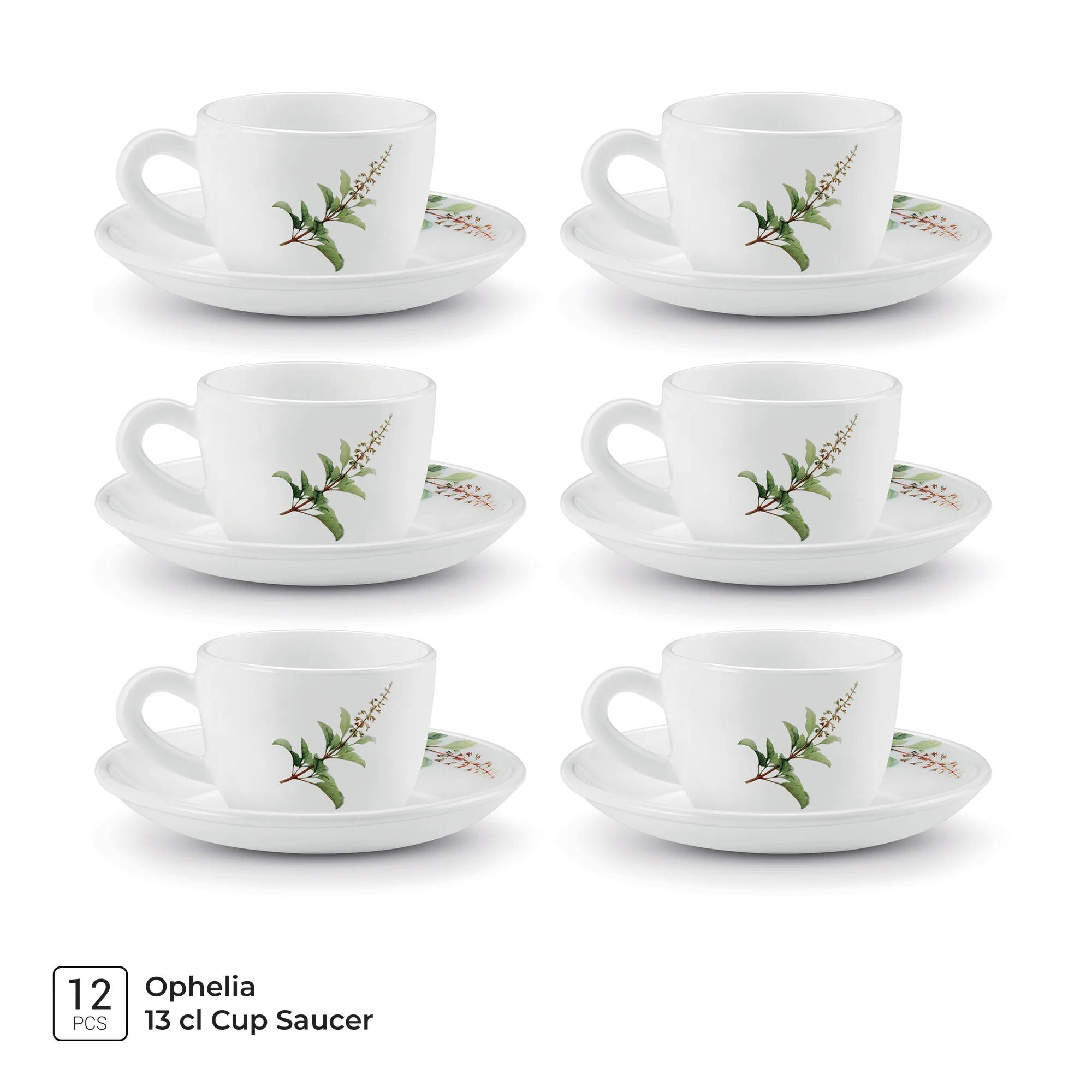 Ophelia 13 CL Cup Saucer Set - SAVIRA (Treo by Milton) - Image 4