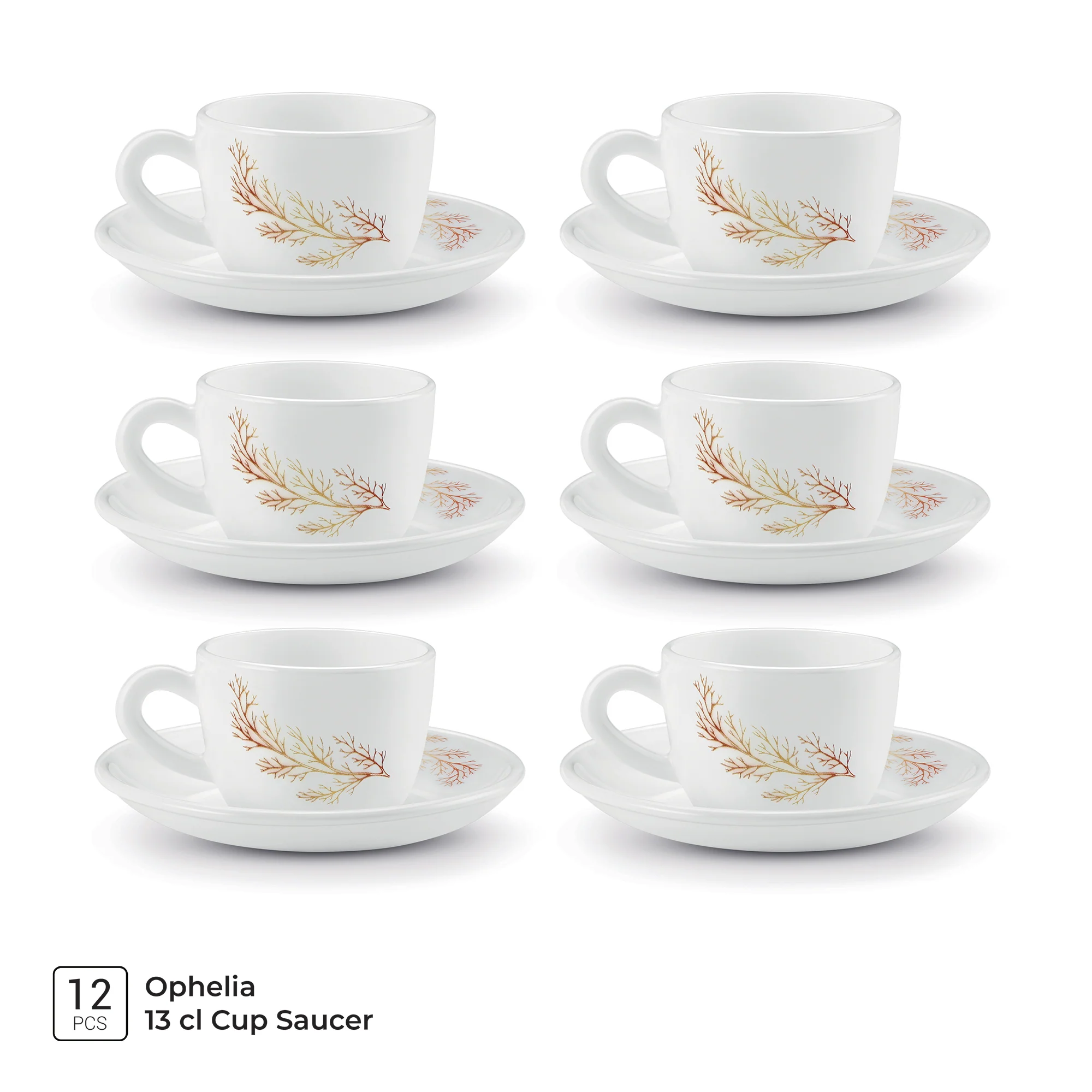 Ophelia 13 CL Cup Saucer Set - SILVIA (Treo by Milton) - Image 4