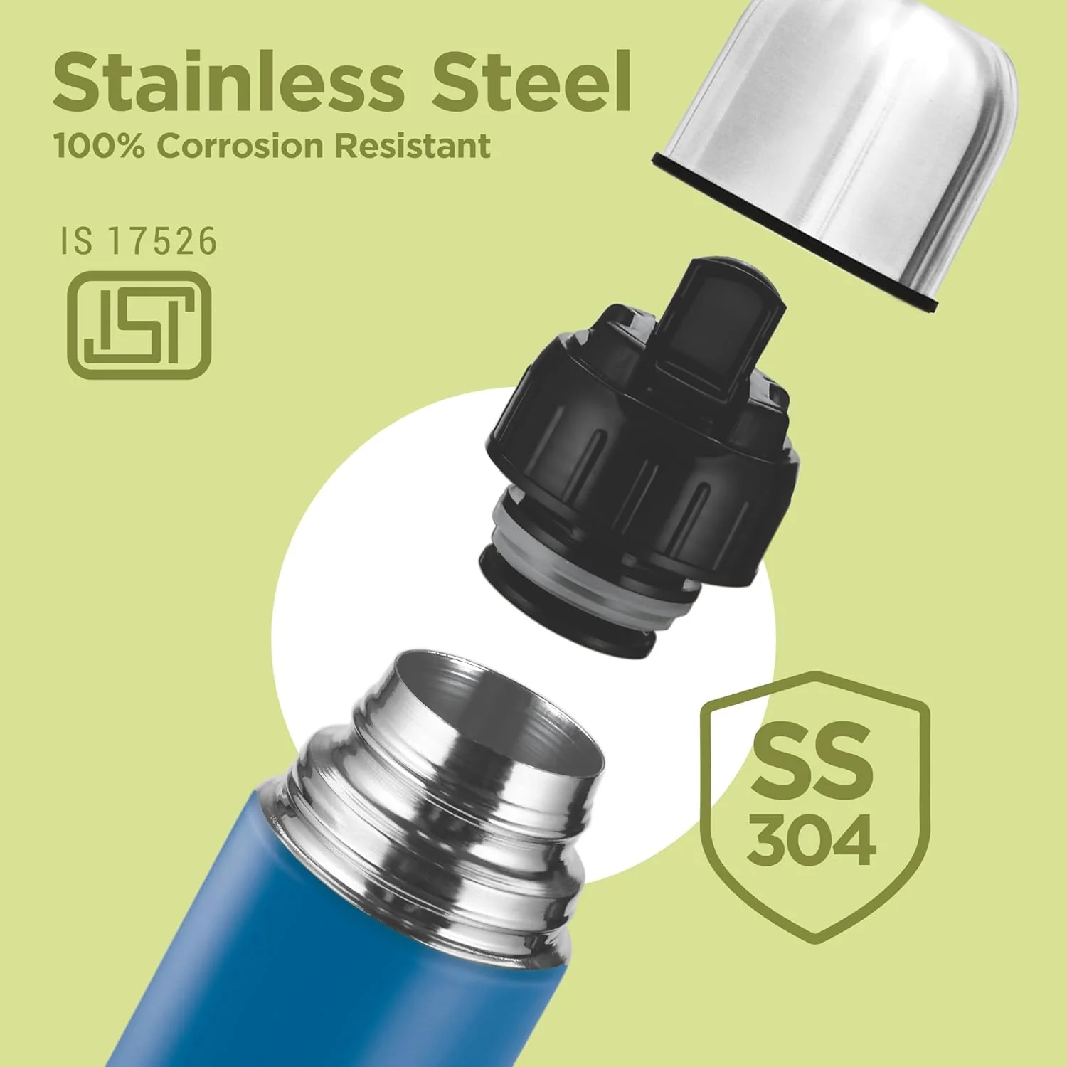 Personalized Eco-Flip Thermosteel Thermos Flask (Milton) - Image 4