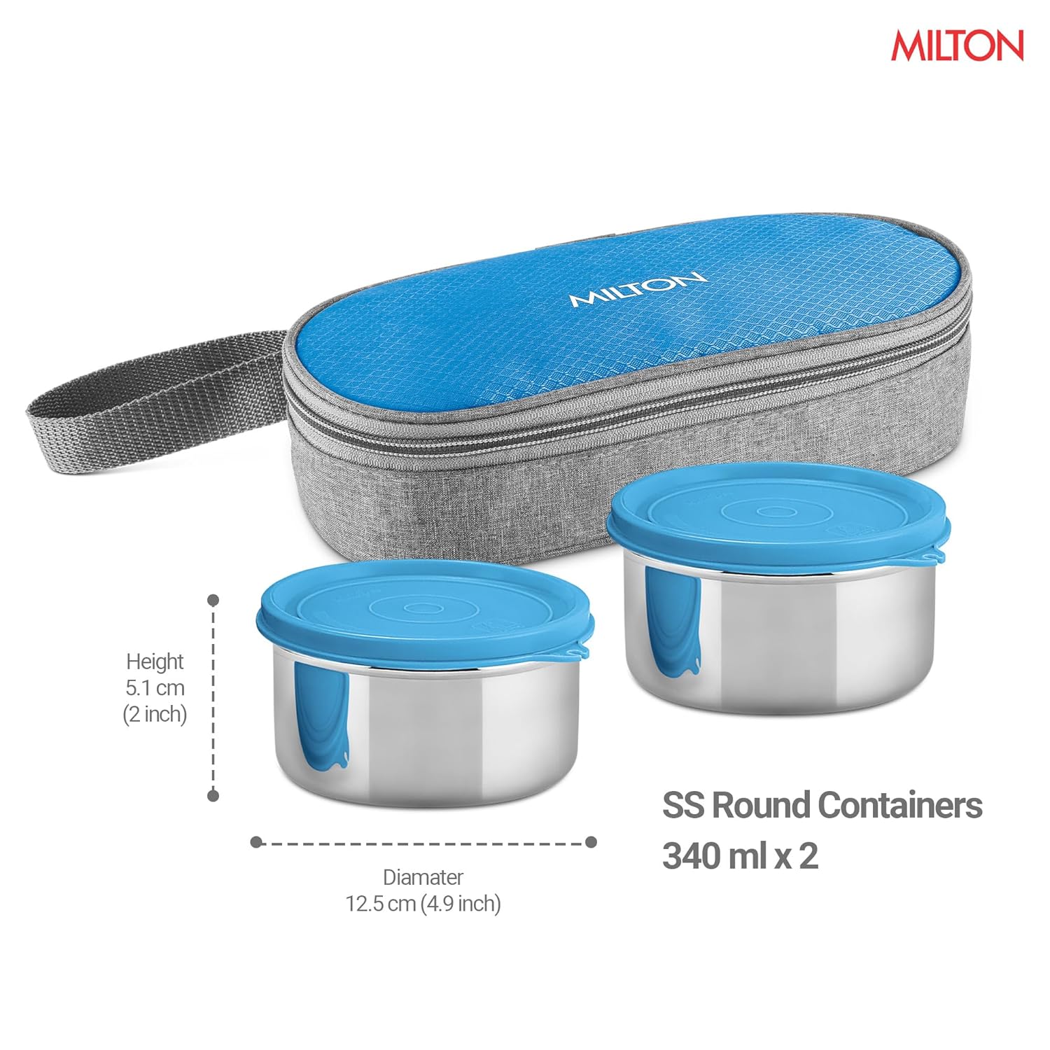 Plato Pack Small Flat Insulated Tiffin And Jacket (Milton) - Image 4