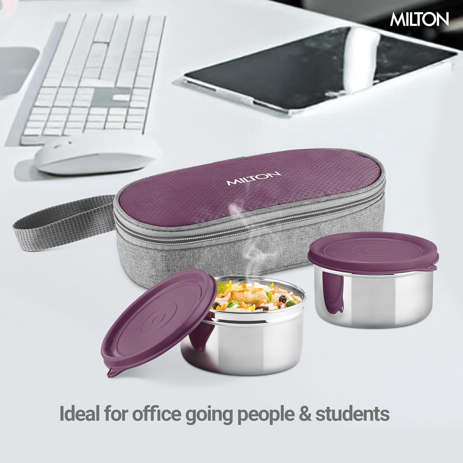 Plato Pack Small Flat Insulated Tiffin And Jacket (Milton) - Image 7