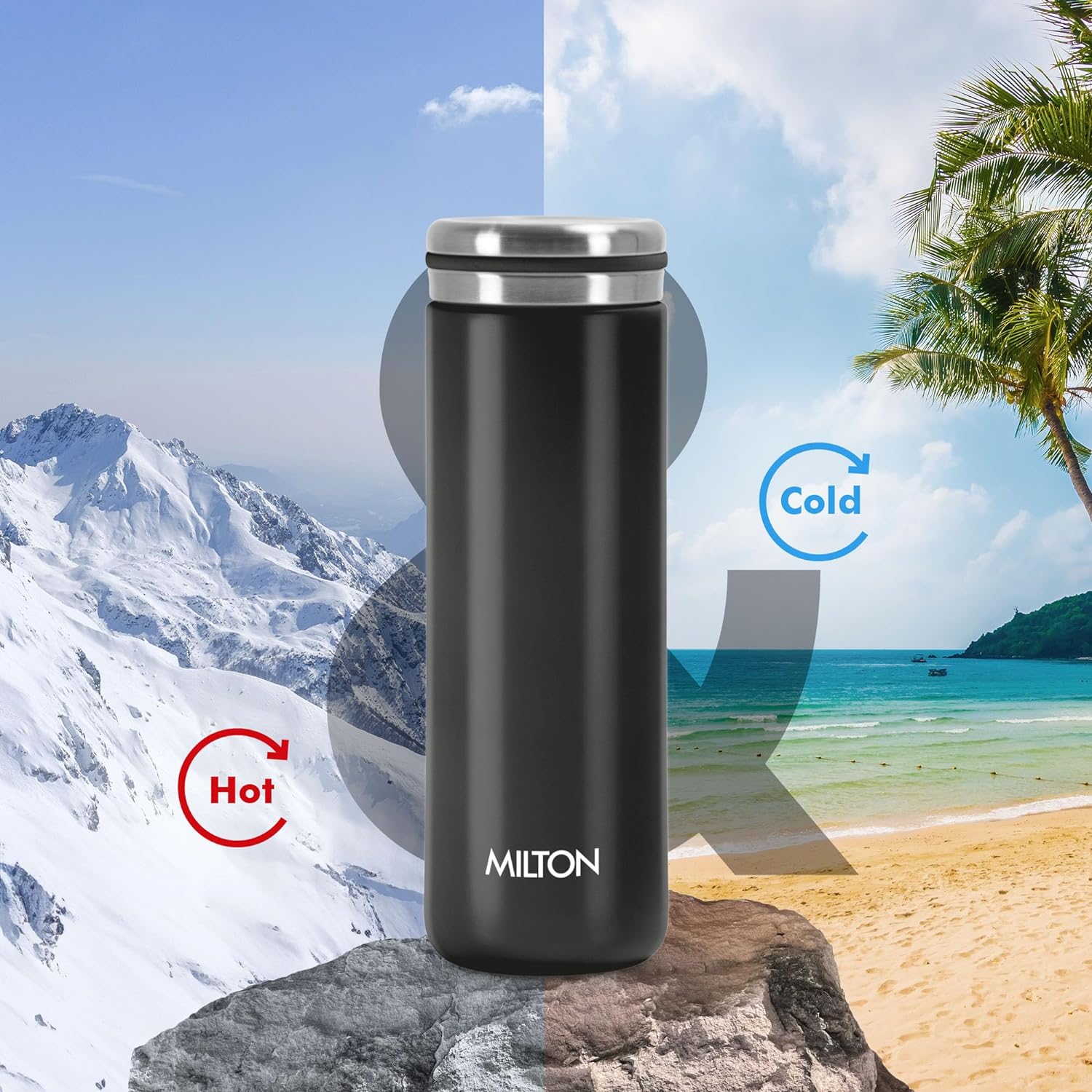 Shiny Hot and Cold Thermosteel Bottle - Image 2
