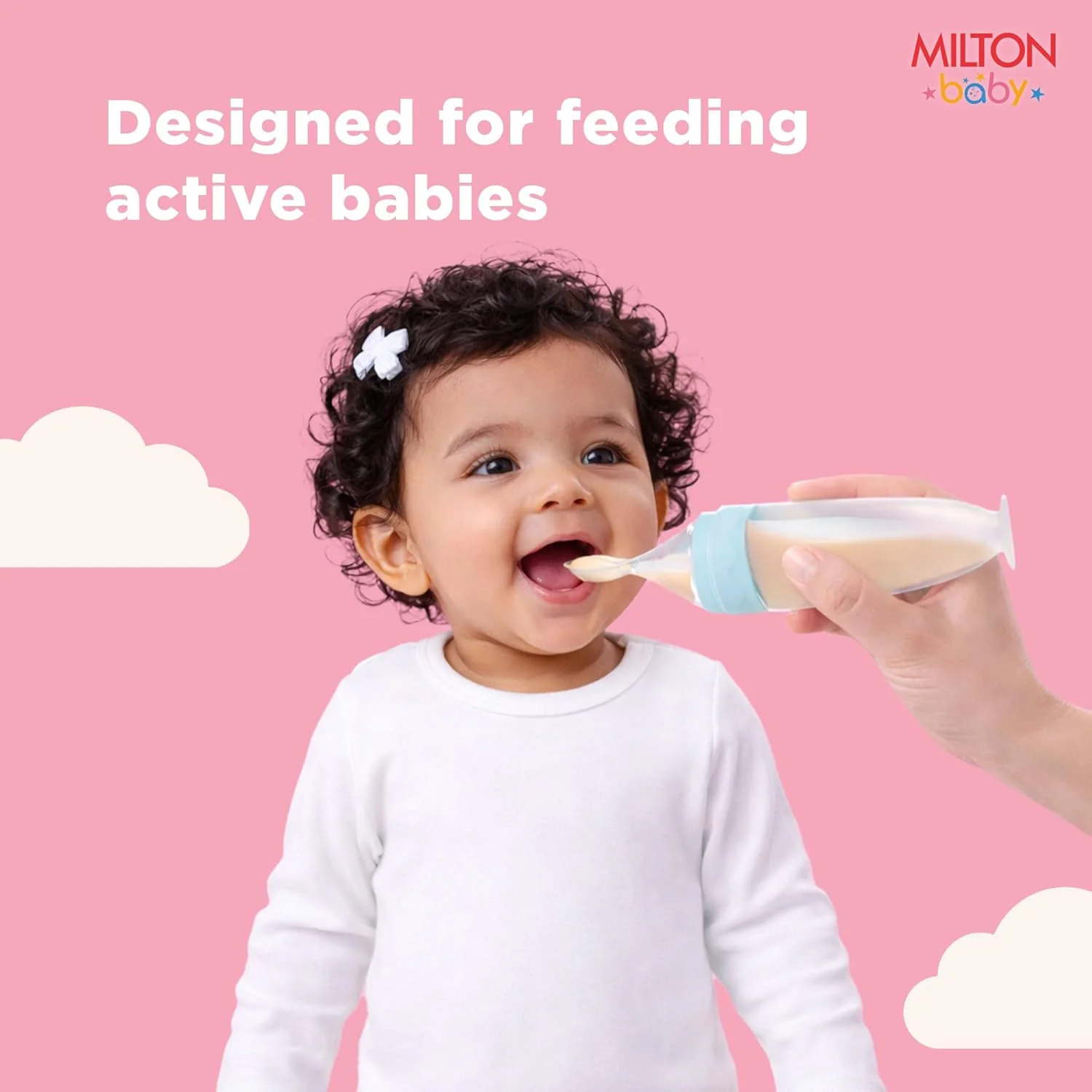 Silicon Spoon Food Feeder For Baby (Milton) - Image 11
