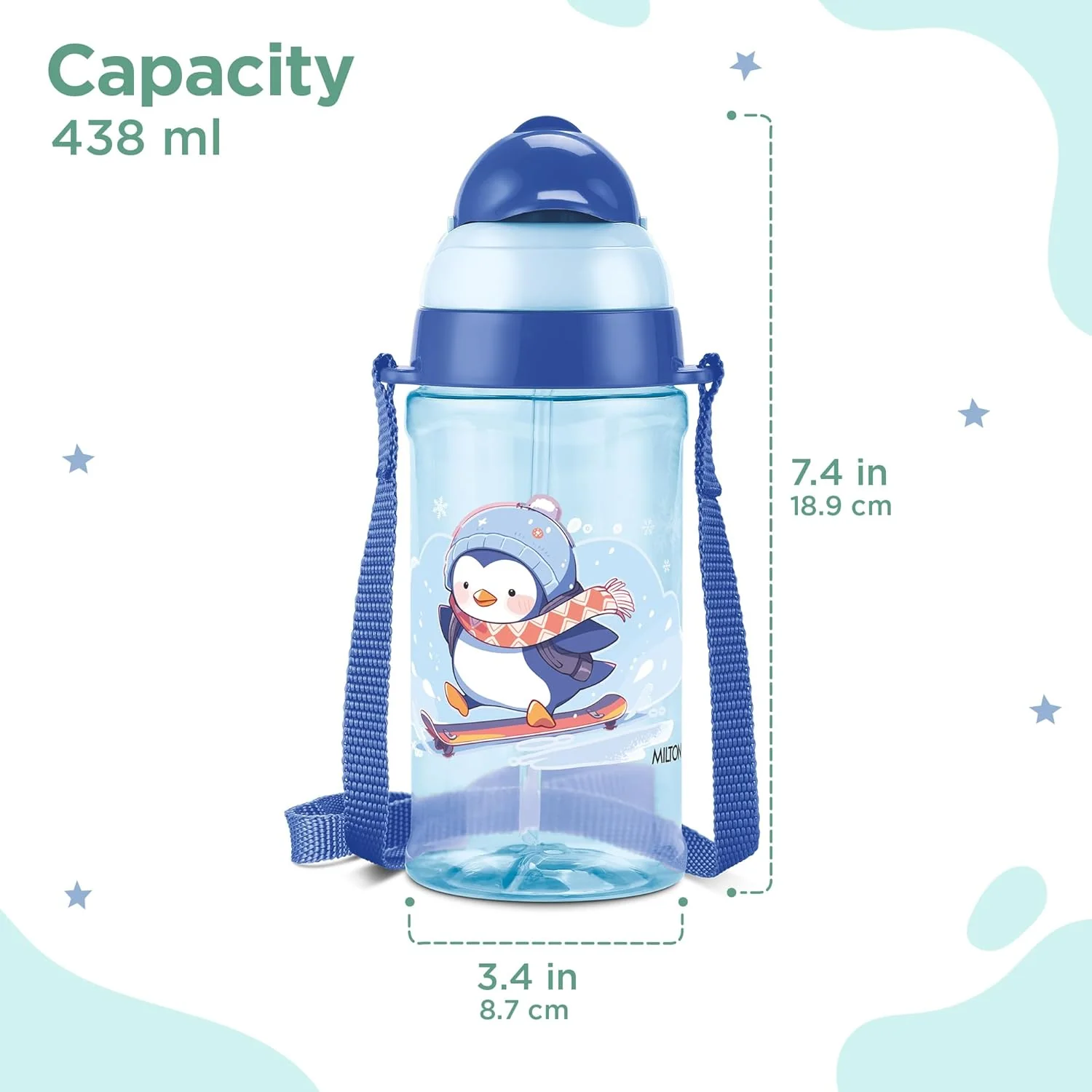 Smilo Kids Water Bottle (Milton) - Image 3