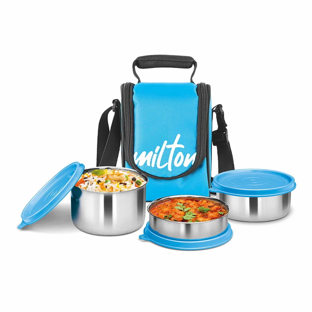 Tasty Lunch Steel Tiffin (Milton) - Image 16