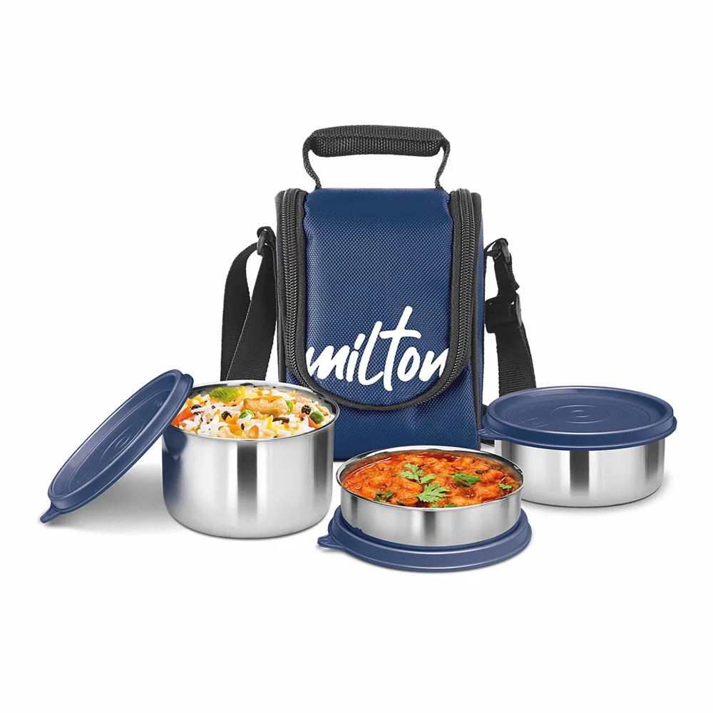 Tasty Lunch Steel Tiffin (Milton) - Image 17
