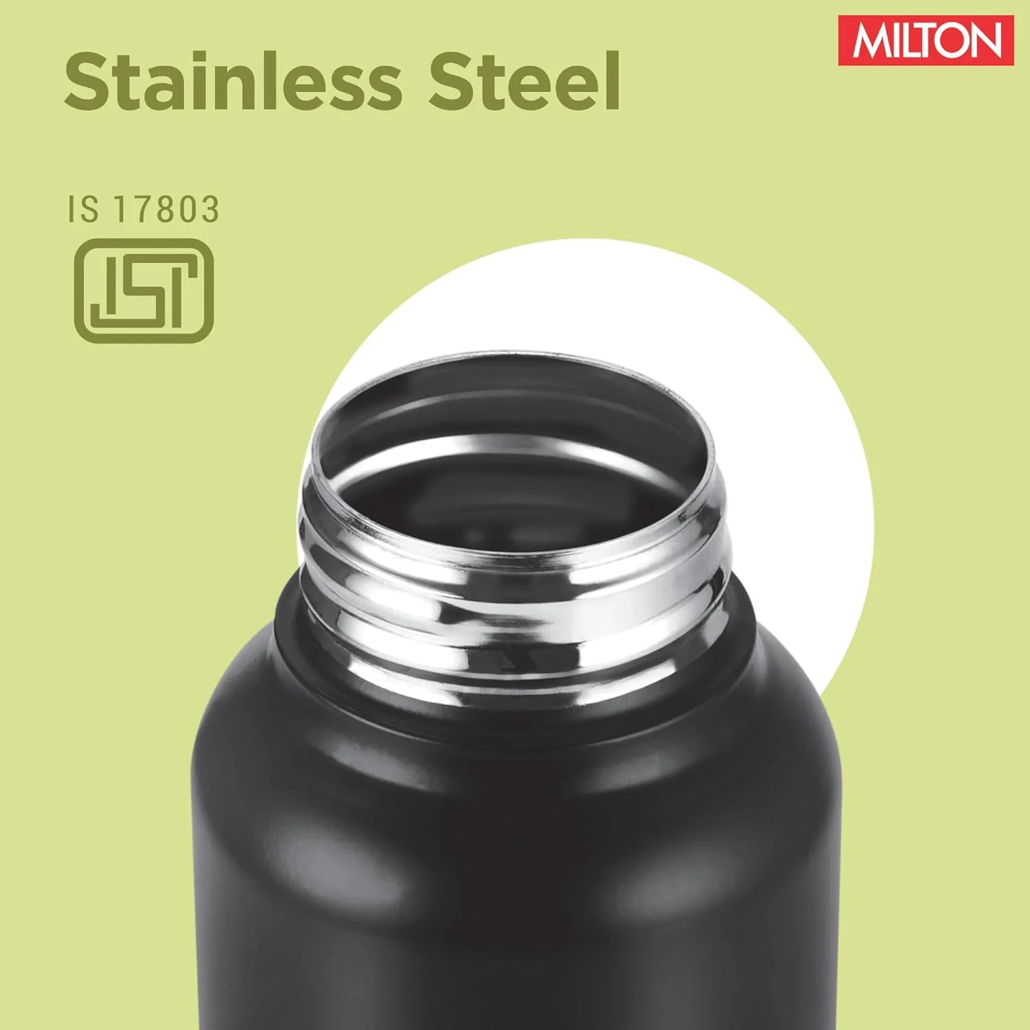 Torino Stainless Steel Water Bottle (Milton) - Image 2