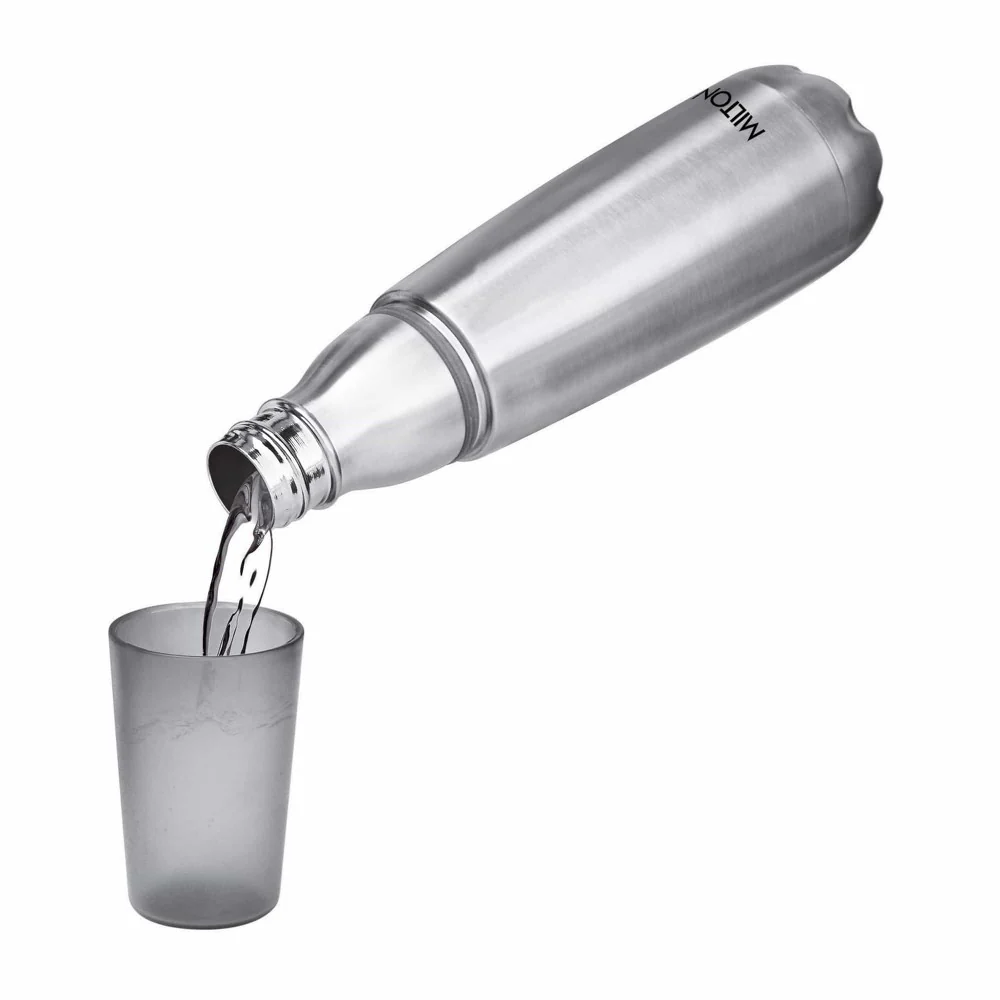 Vertex Thermosteel Bottle With Tumbler (Milton) - Image 4