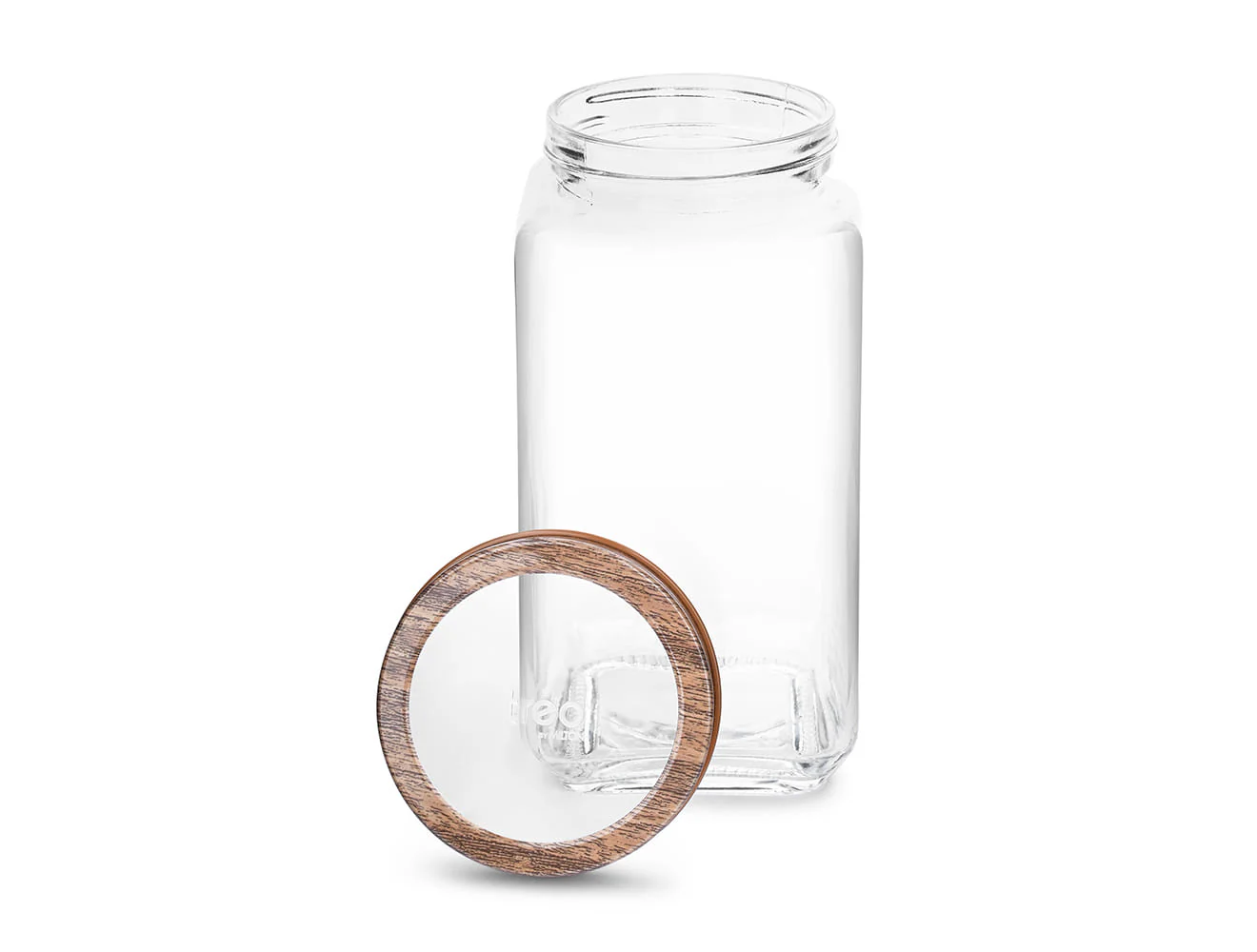 Woody Cube Jar (Treo by Milton)