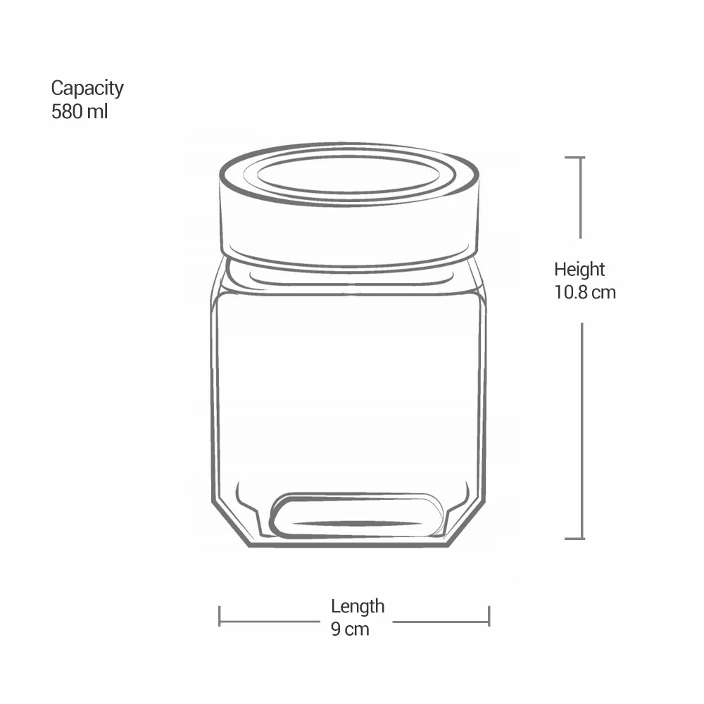 Woody Cube Jar (Treo by Milton) - Image 4