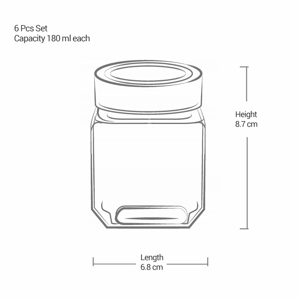 Woody Cube Jar (Treo by Milton) - Image 5